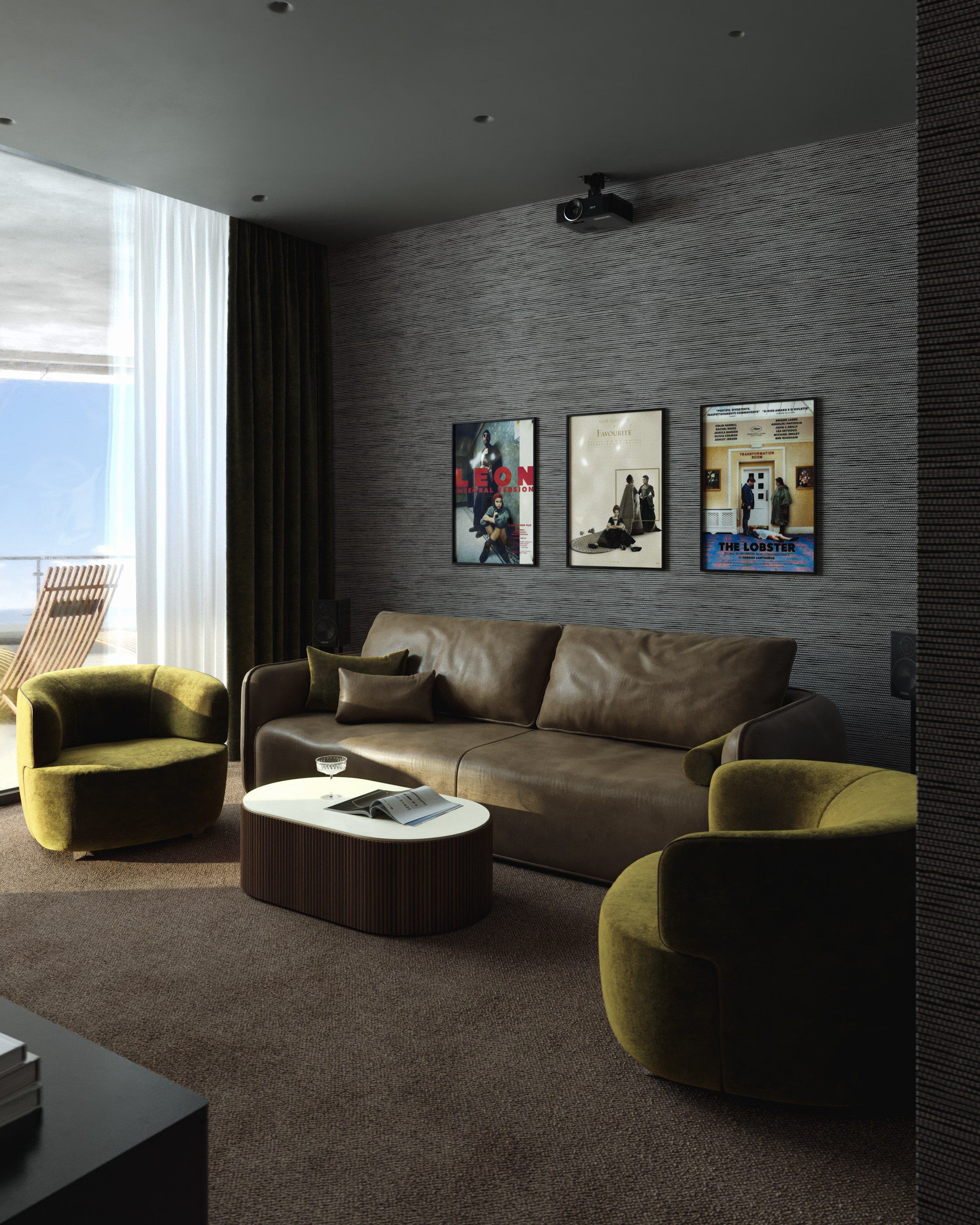 Uno Design Studio. Limassol. Визуализатор интерьеров Ольга Заневская