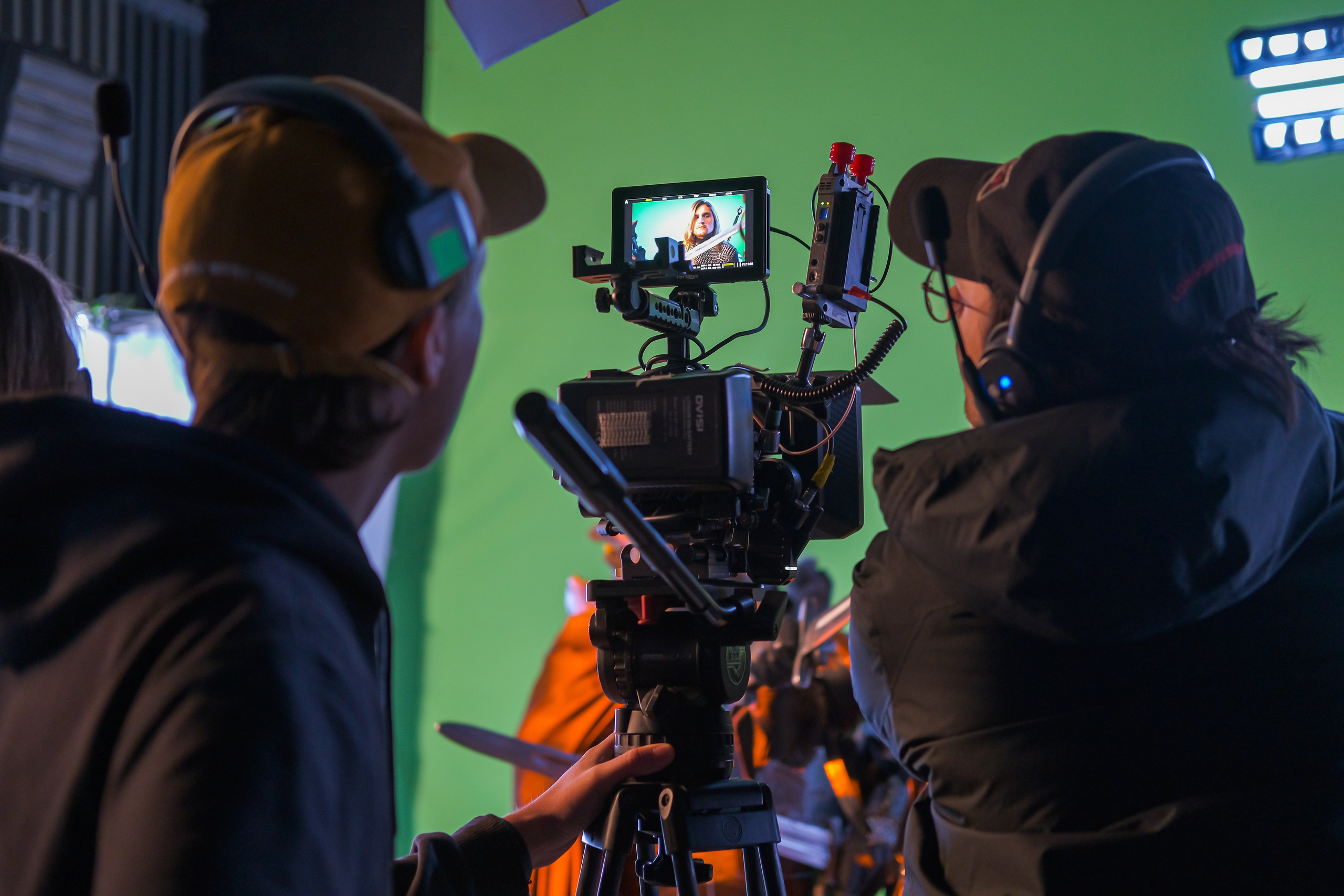 Съёмка рекламы мороженого