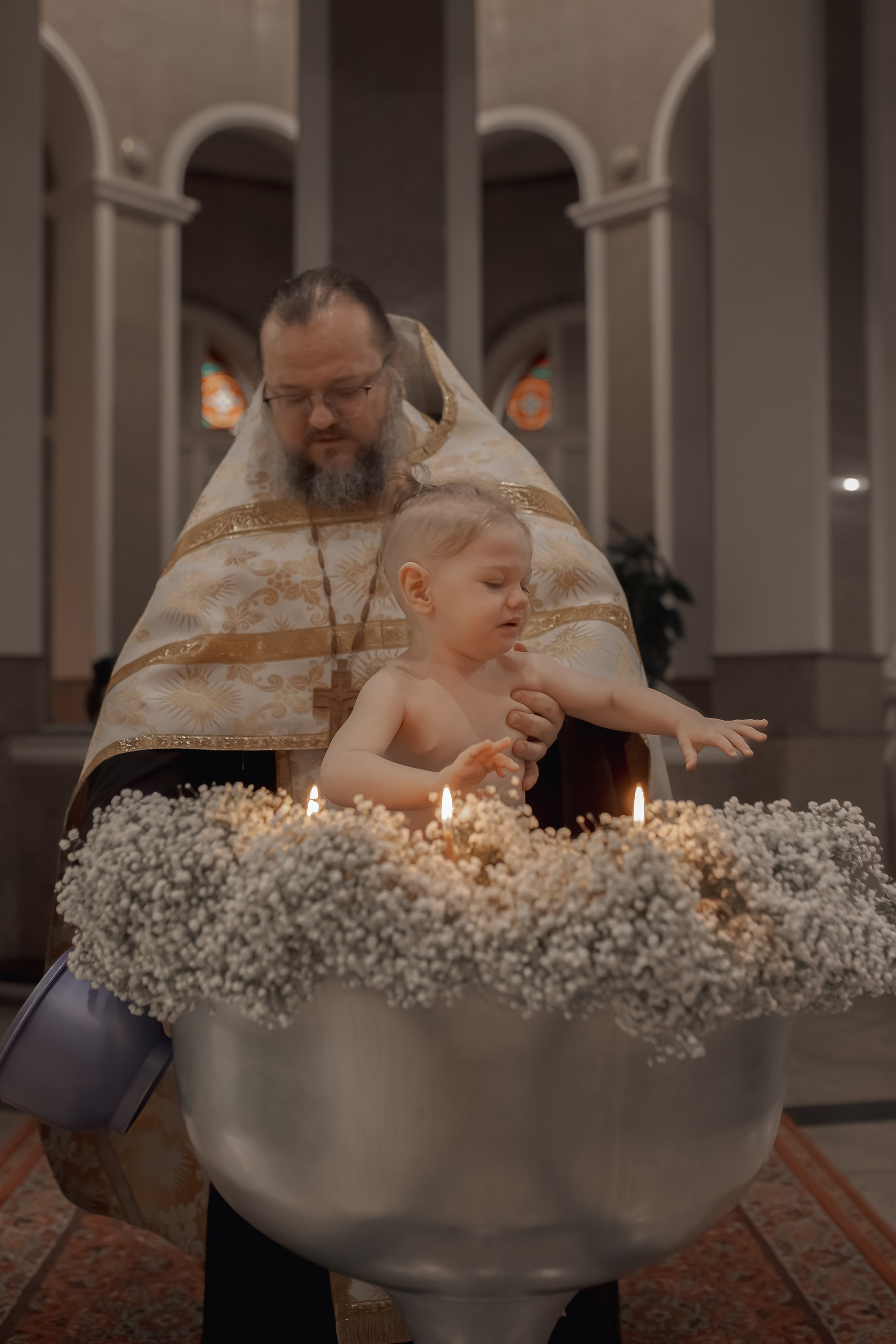 Крещение Грегора. Фотограф на Крещение и Венчание в Ташкенте