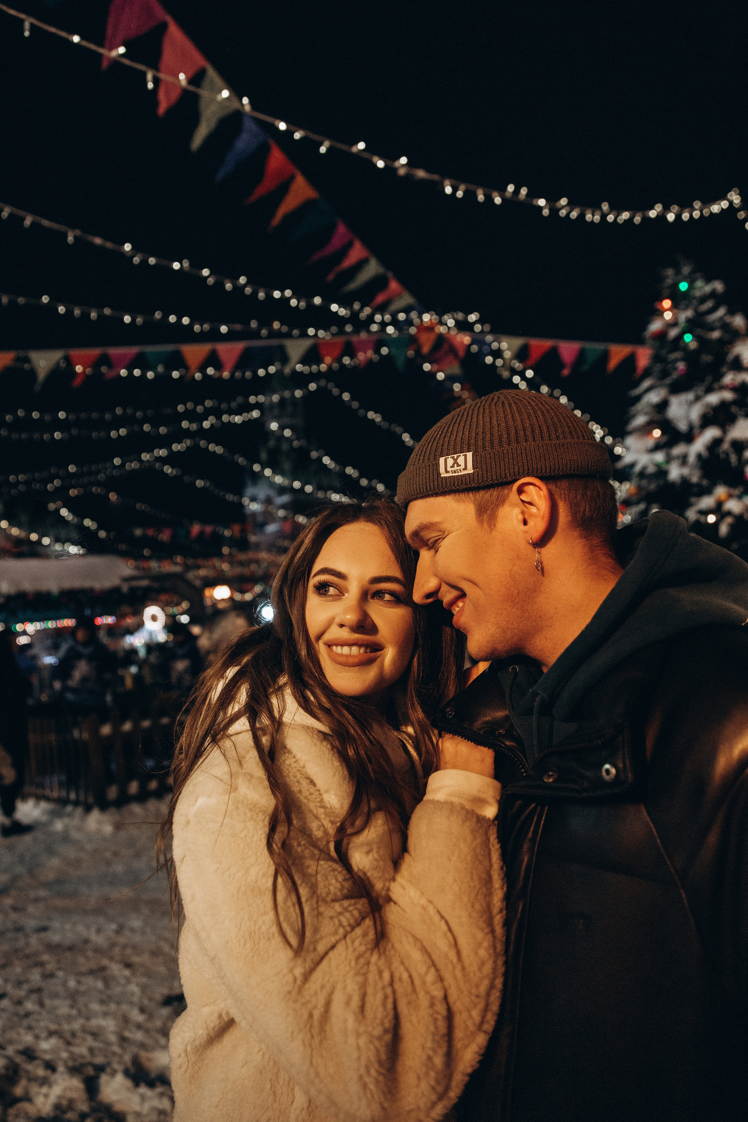 Фотосессия возле ГУМа на Новый год в Москве. Контентный и репортажный фотограф Виталий Кулешов | Москва