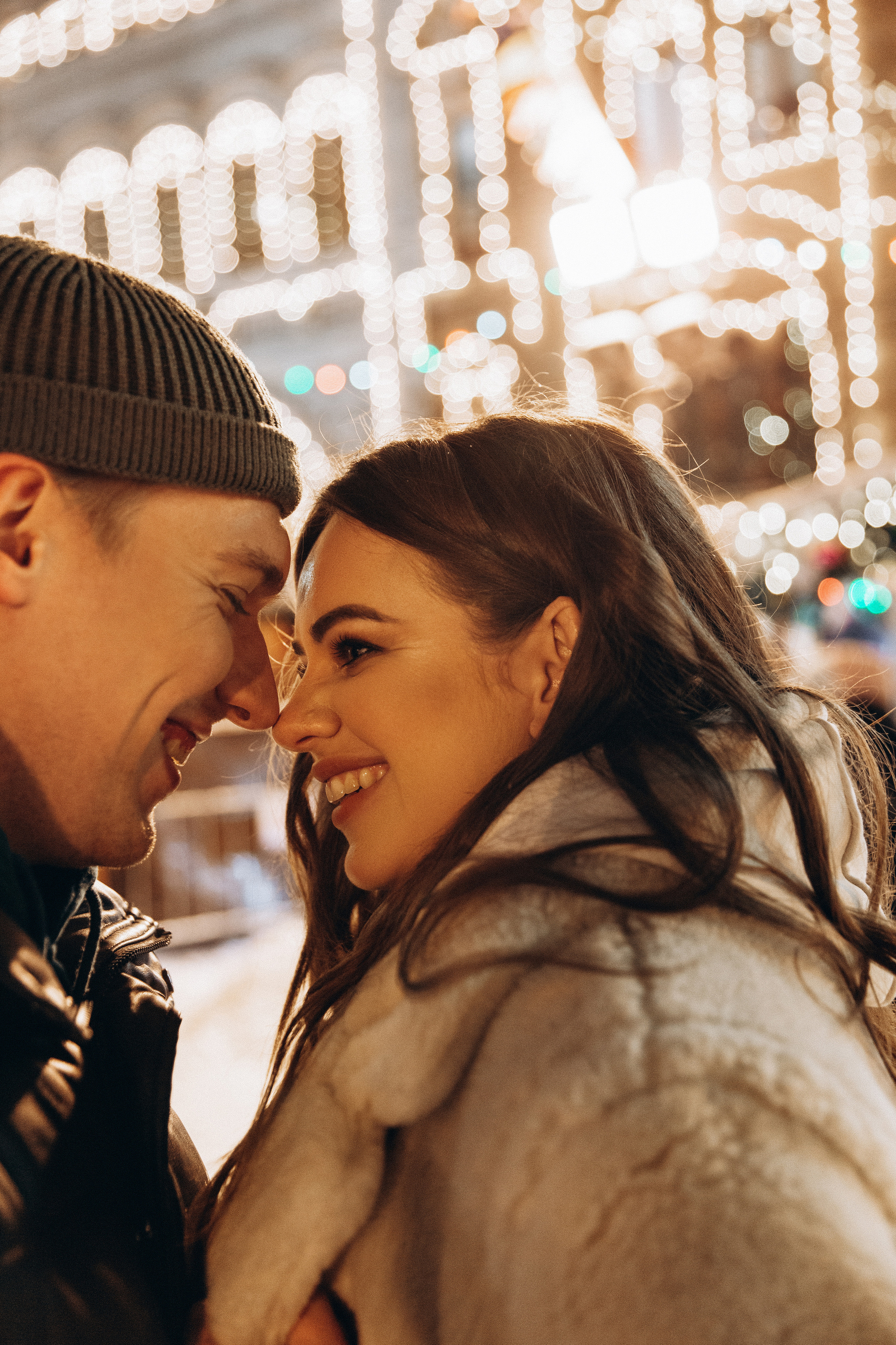 Фотосессия возле ГУМа на Новый год в Москве. Контентный и репортажный фотограф Виталий Кулешов | Москва