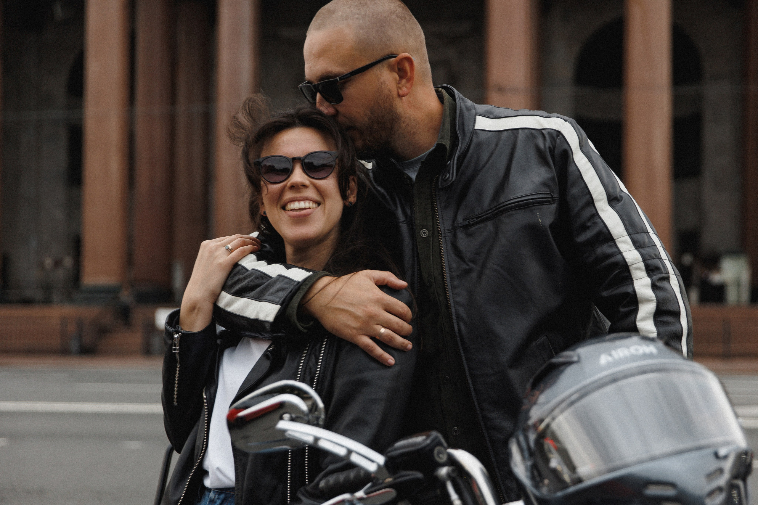 Настя и Никита, мотофотосет. Wedding photographer in St. Petersburg, Europe and Israel Anna Agafon