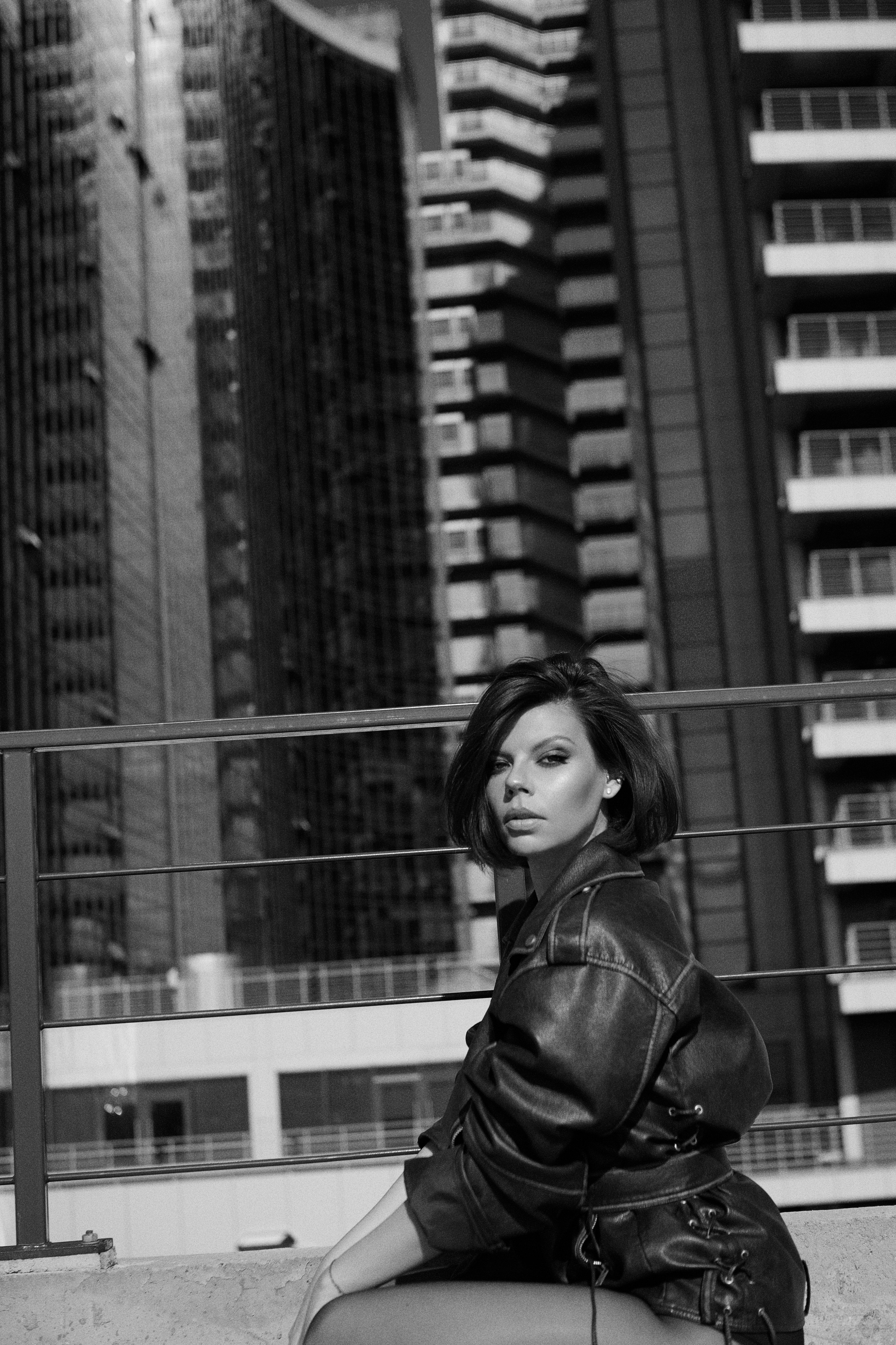 Фотосессия на крыше в Красноярске. Фотограф-визажист в Красноярске Алина Духновская