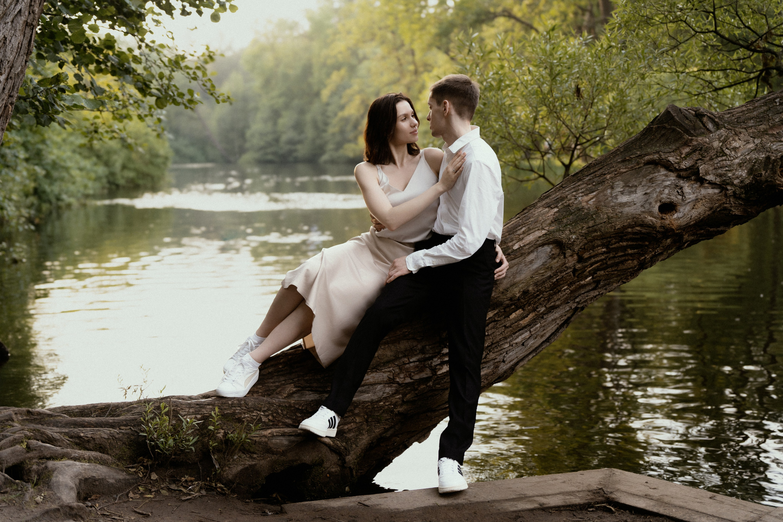 Фотосессия лавстори в парке