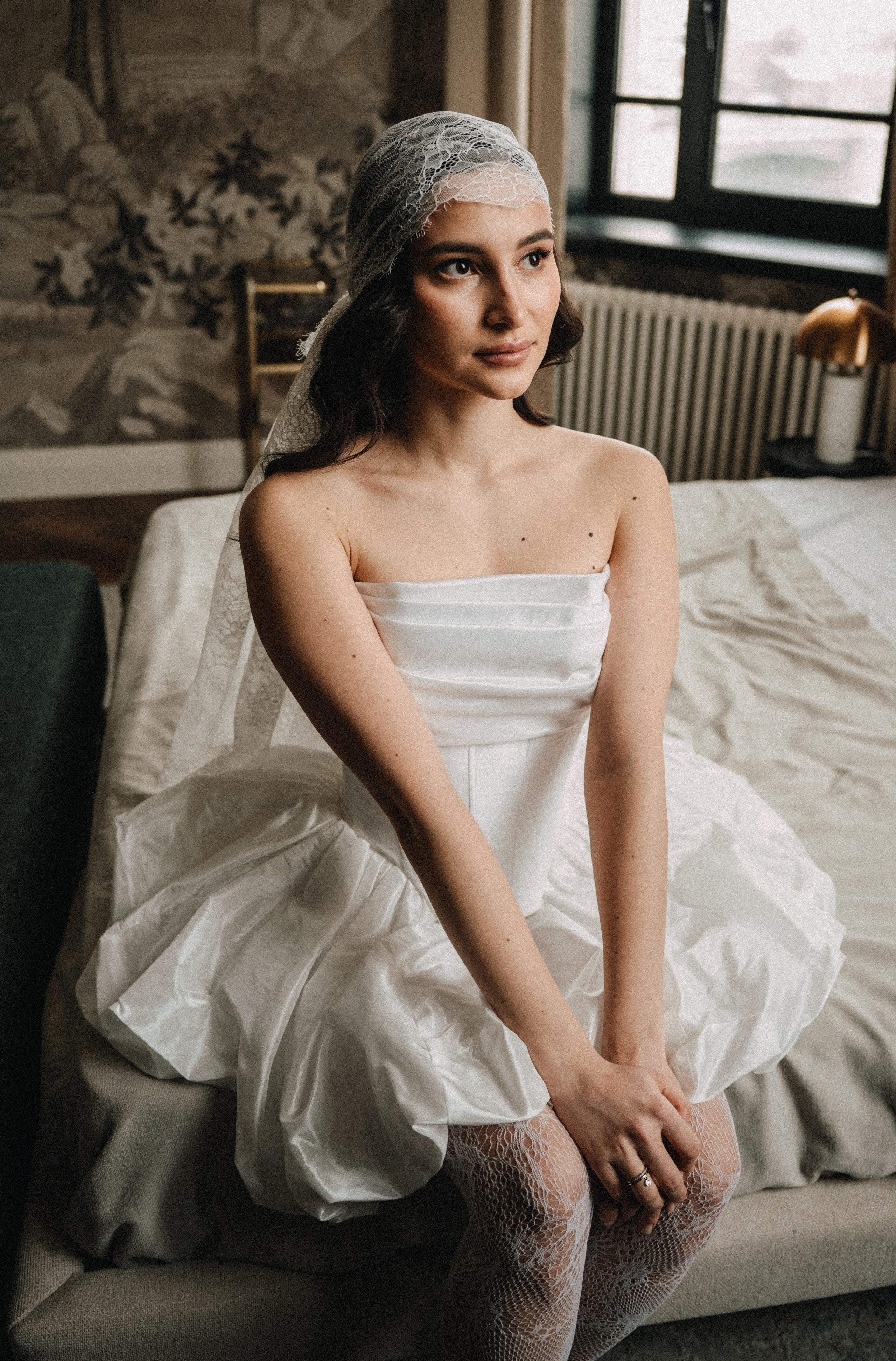 Свадебная фотосессия в Санкт-Петербурге. Утро невесты. особняк Балинского. Федосова Елизавета - свадебный фотограф СПб.