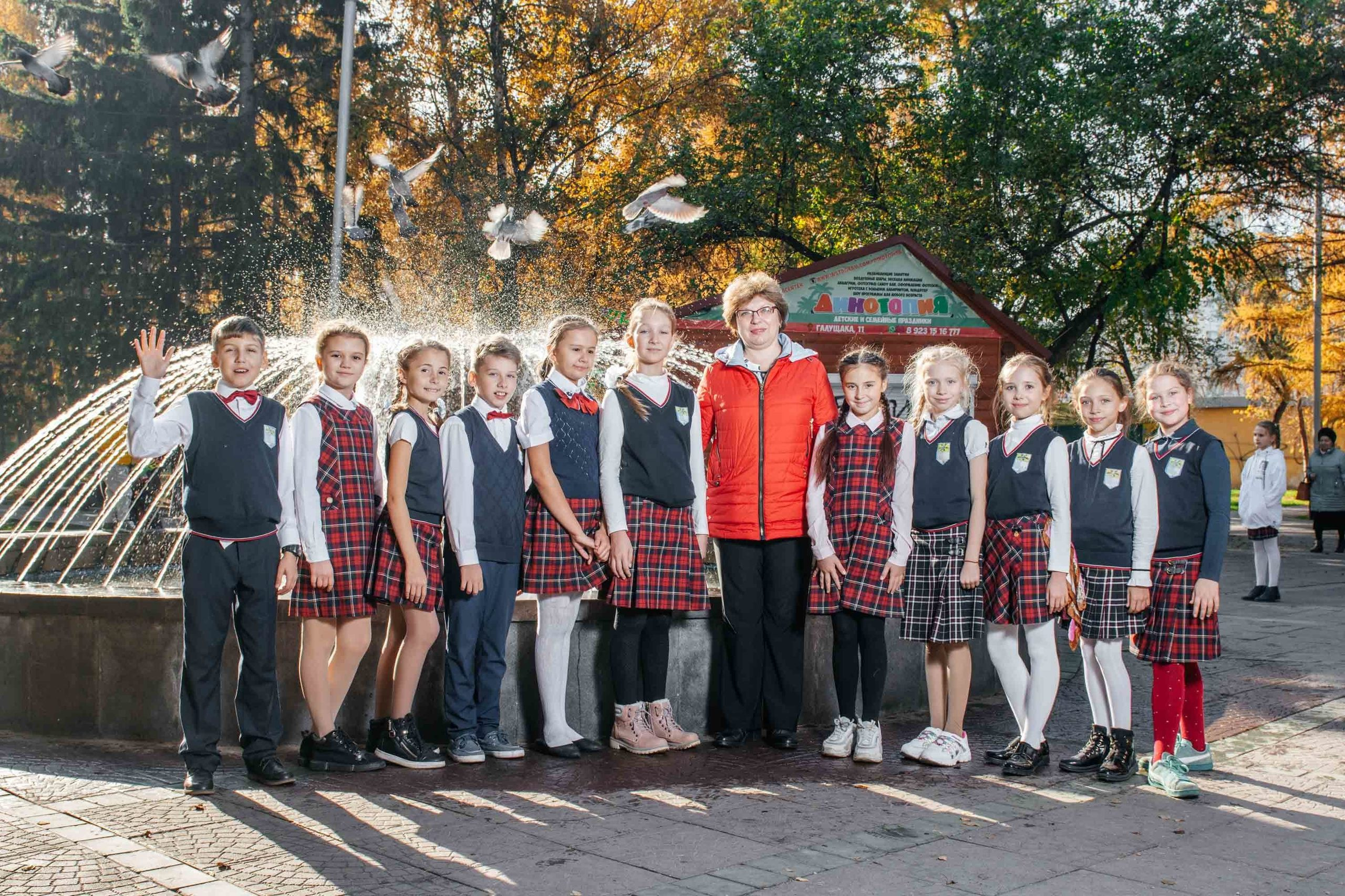 Начальная школа. Современные выпускные альбомы в Новосибирске