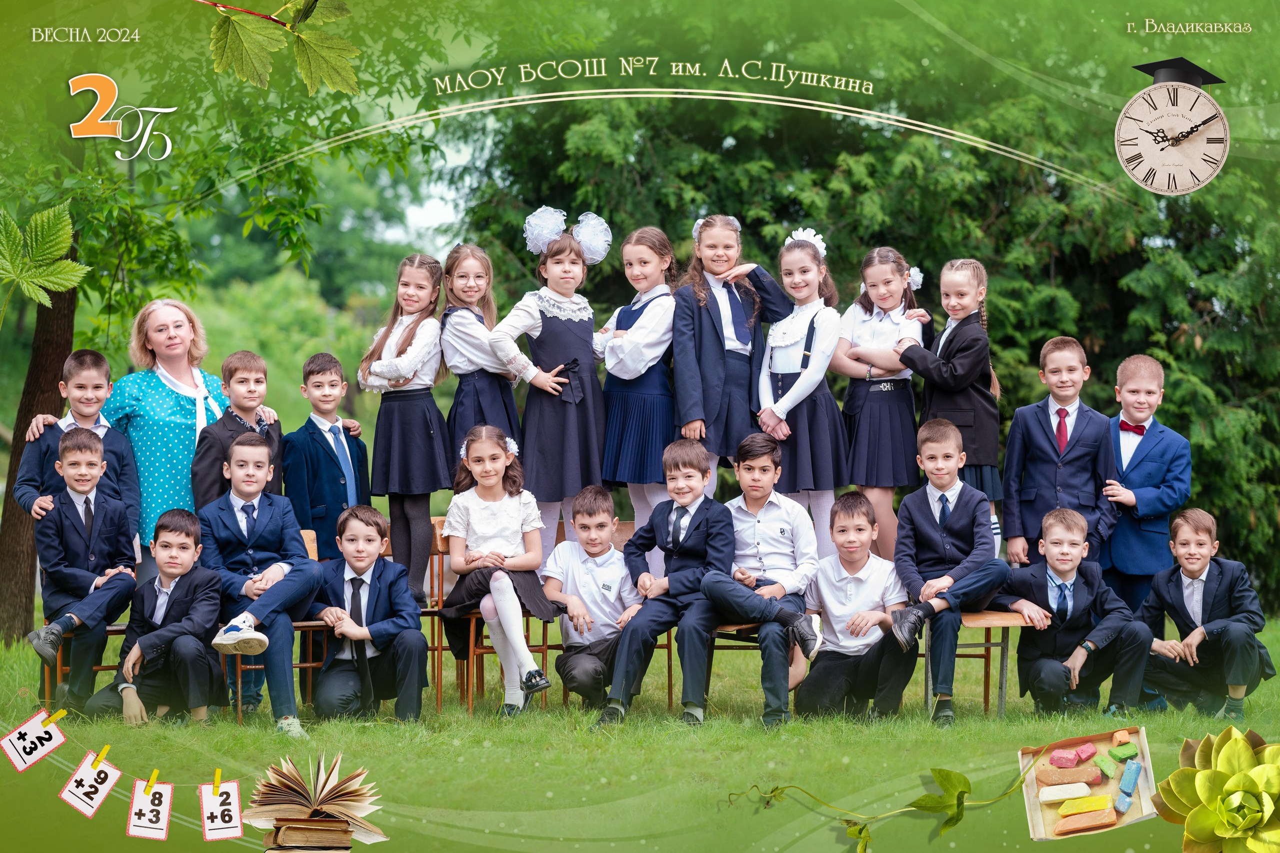 ГРУППОВЫЕ ФОТО. Выпускные альбомы ВЛАДИКАВКАЗ