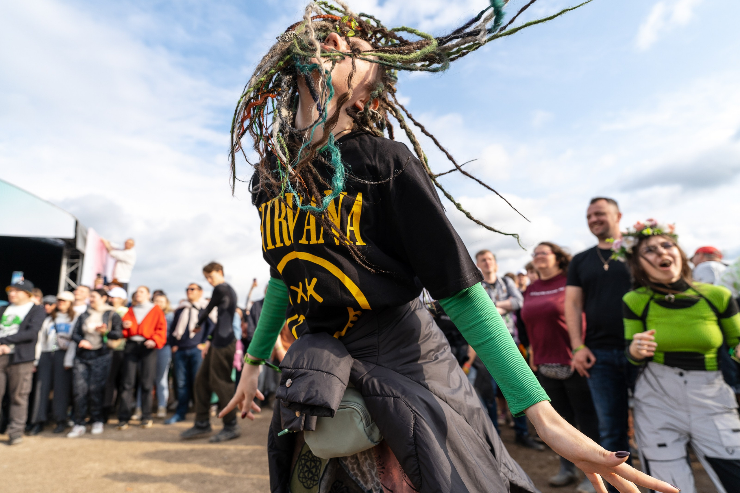 Фотографии музыкального фестиваля Дикая Мята 2025. Фотограф Николай Прокофьев модельные тесты в Москве