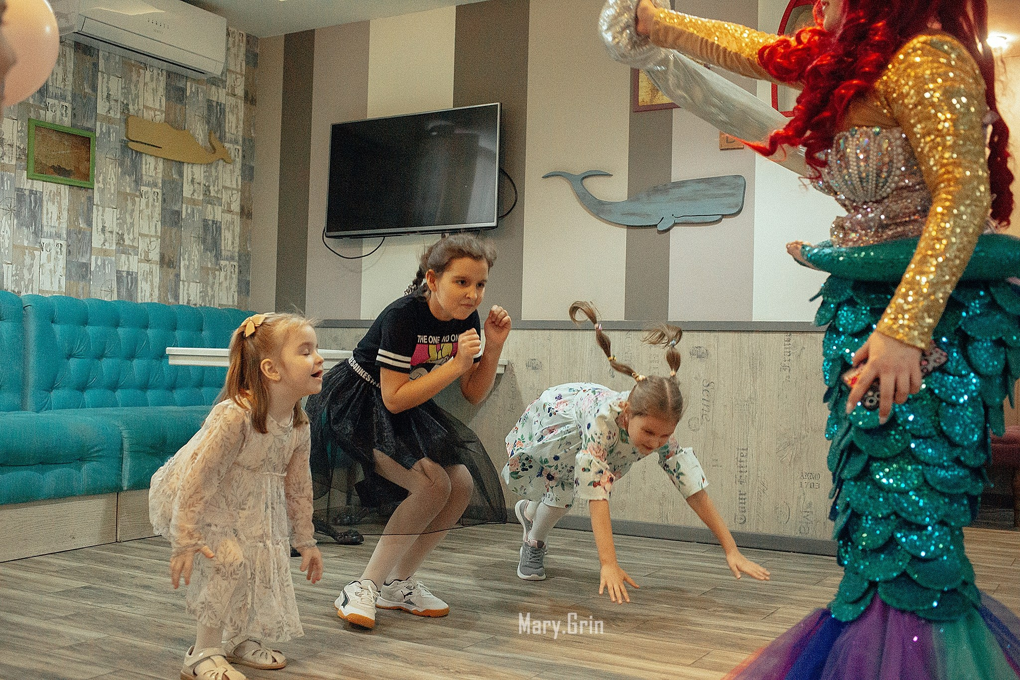 Детский день рождения в кафе Андерсон. Детский и семейный фотограф, фотограф мероприятий Нижний Новгород