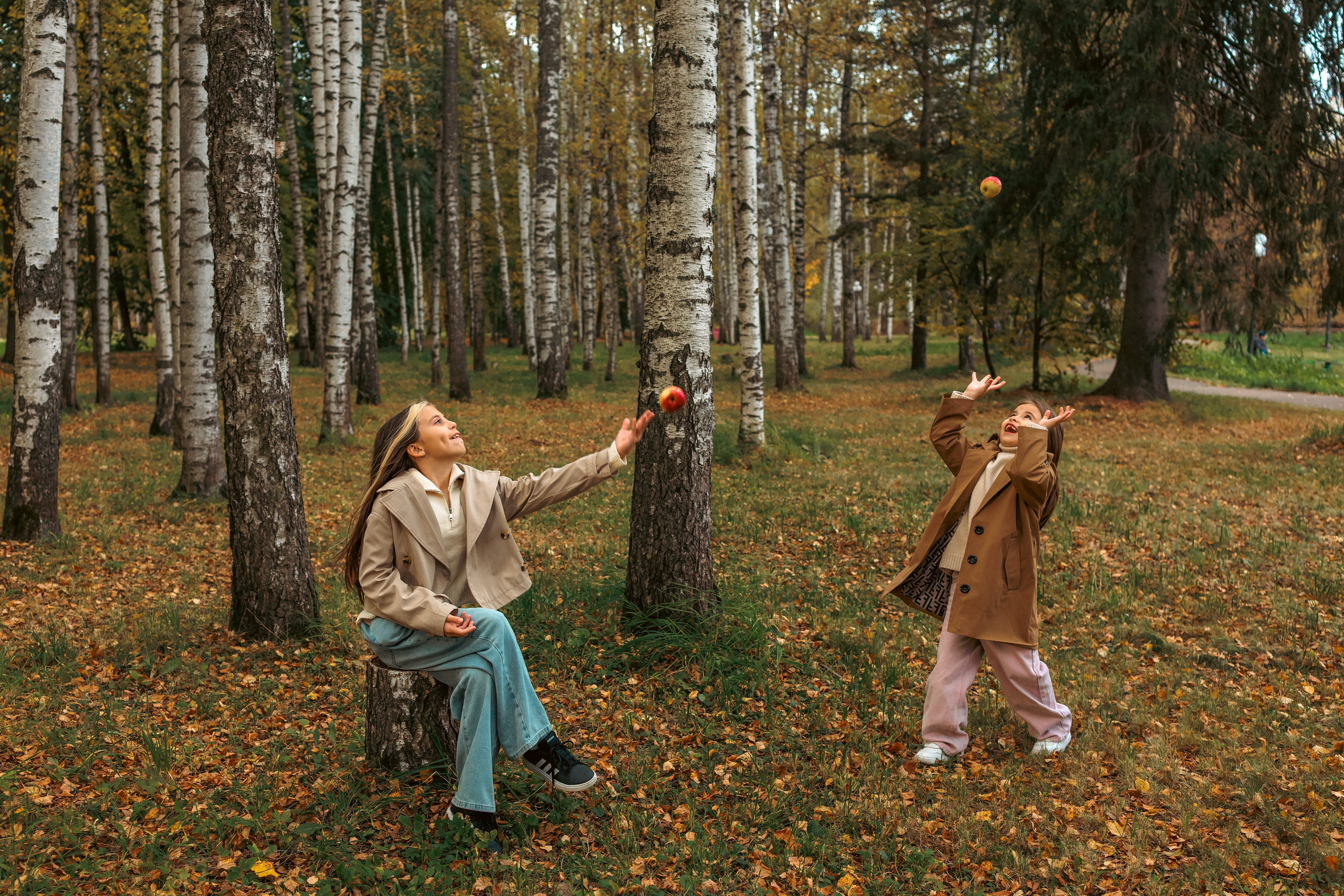 Осенняя фотосъемка в Пушкино Московской области