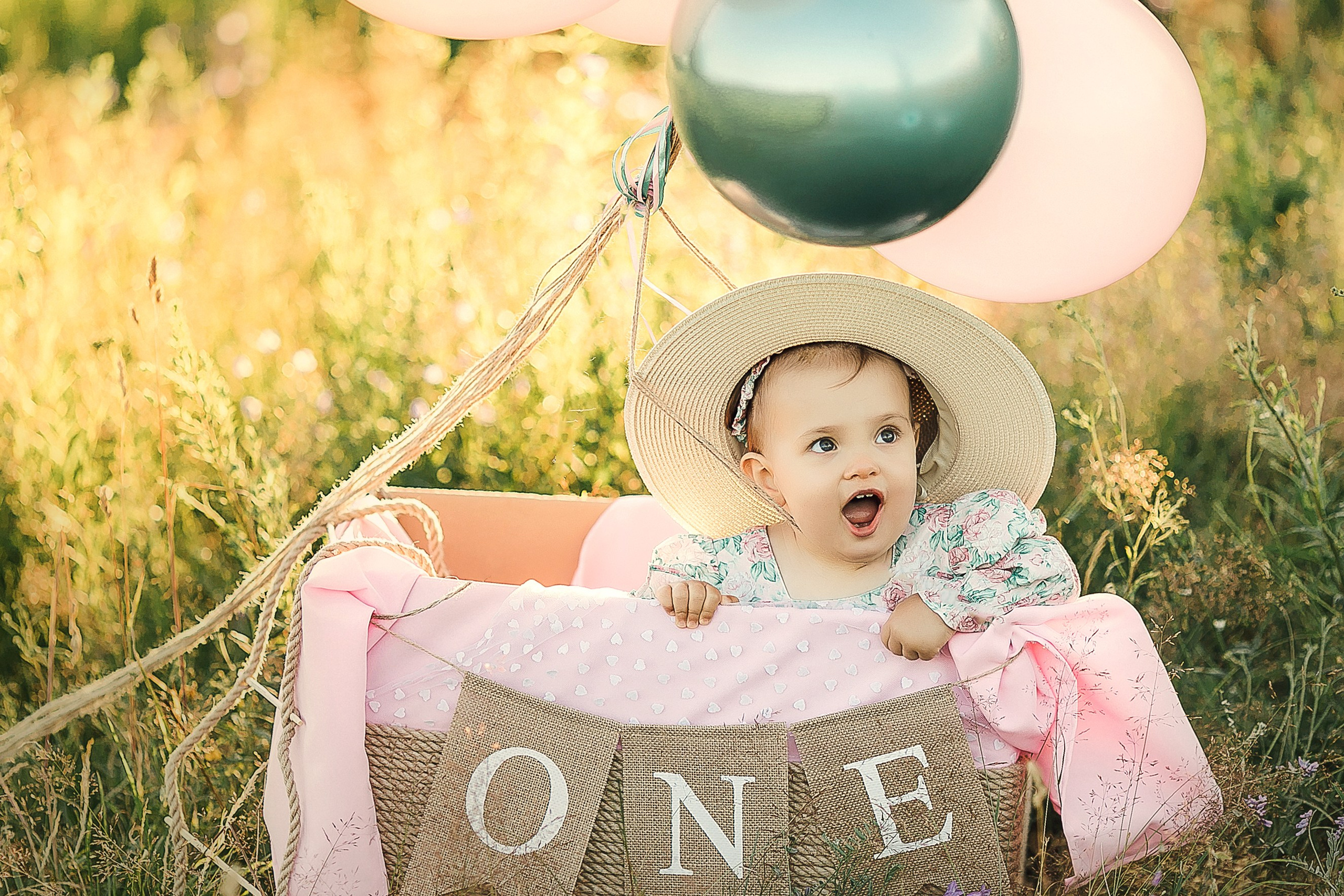 Детский день Рождения 1 год. Детский и семейный фотограф Муксимова Ирина