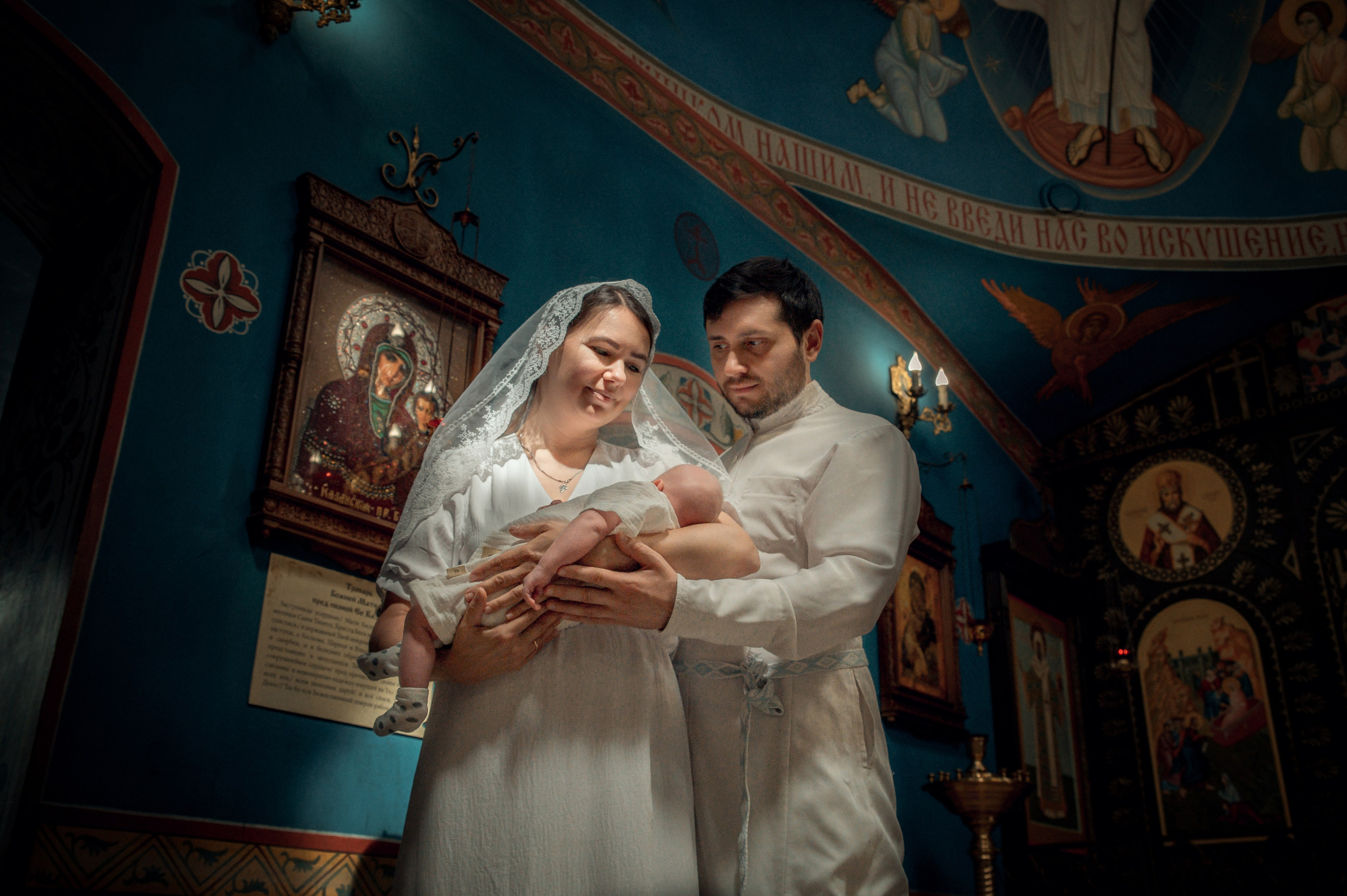 Таинство Крещения Филиппа, Храм святых Новомучеников и Исповедников Российских г. Волжский. Церковный, семейный и репортажный фотограф Волгоград, Волжский