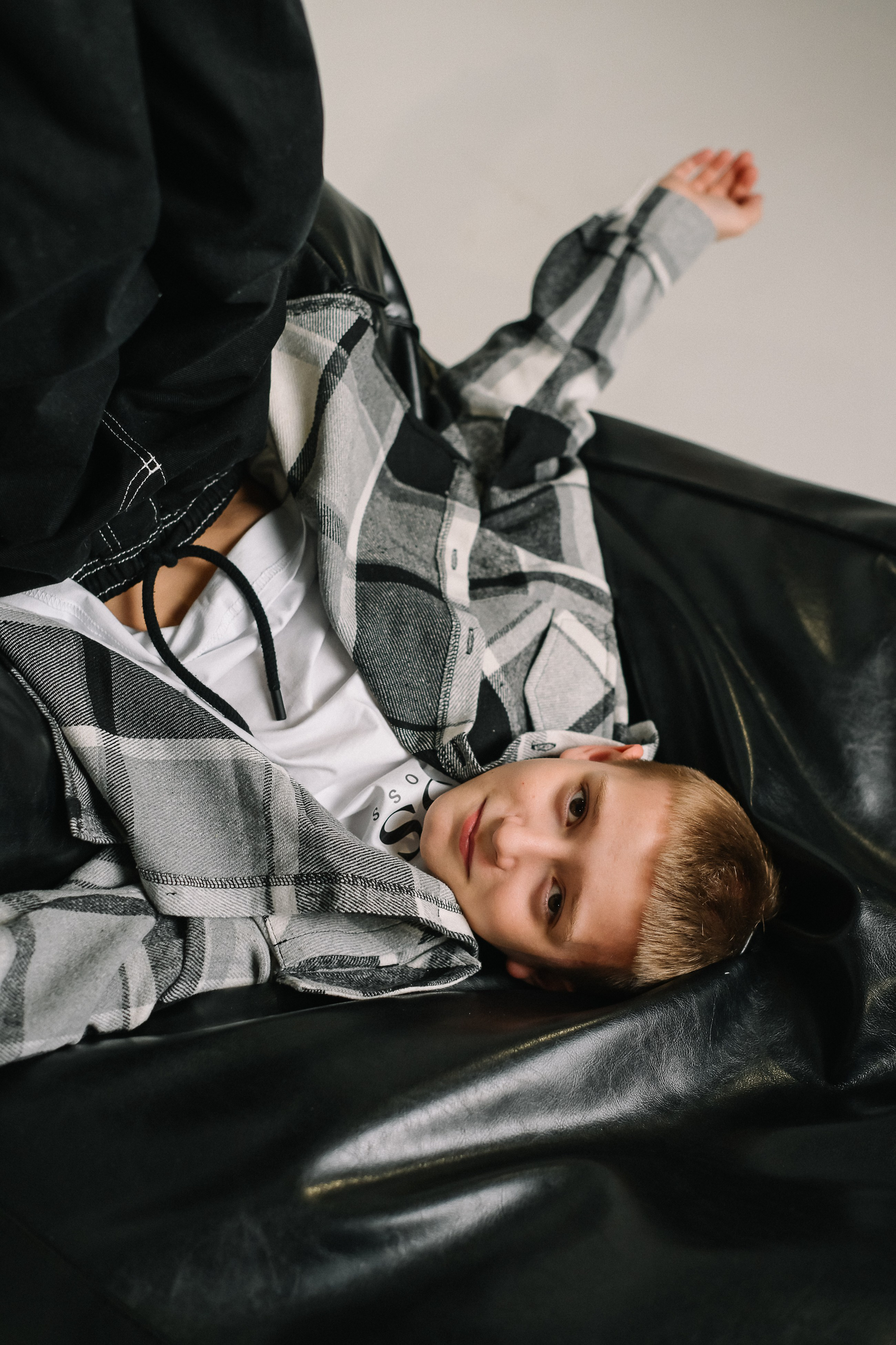 Александра с детьми