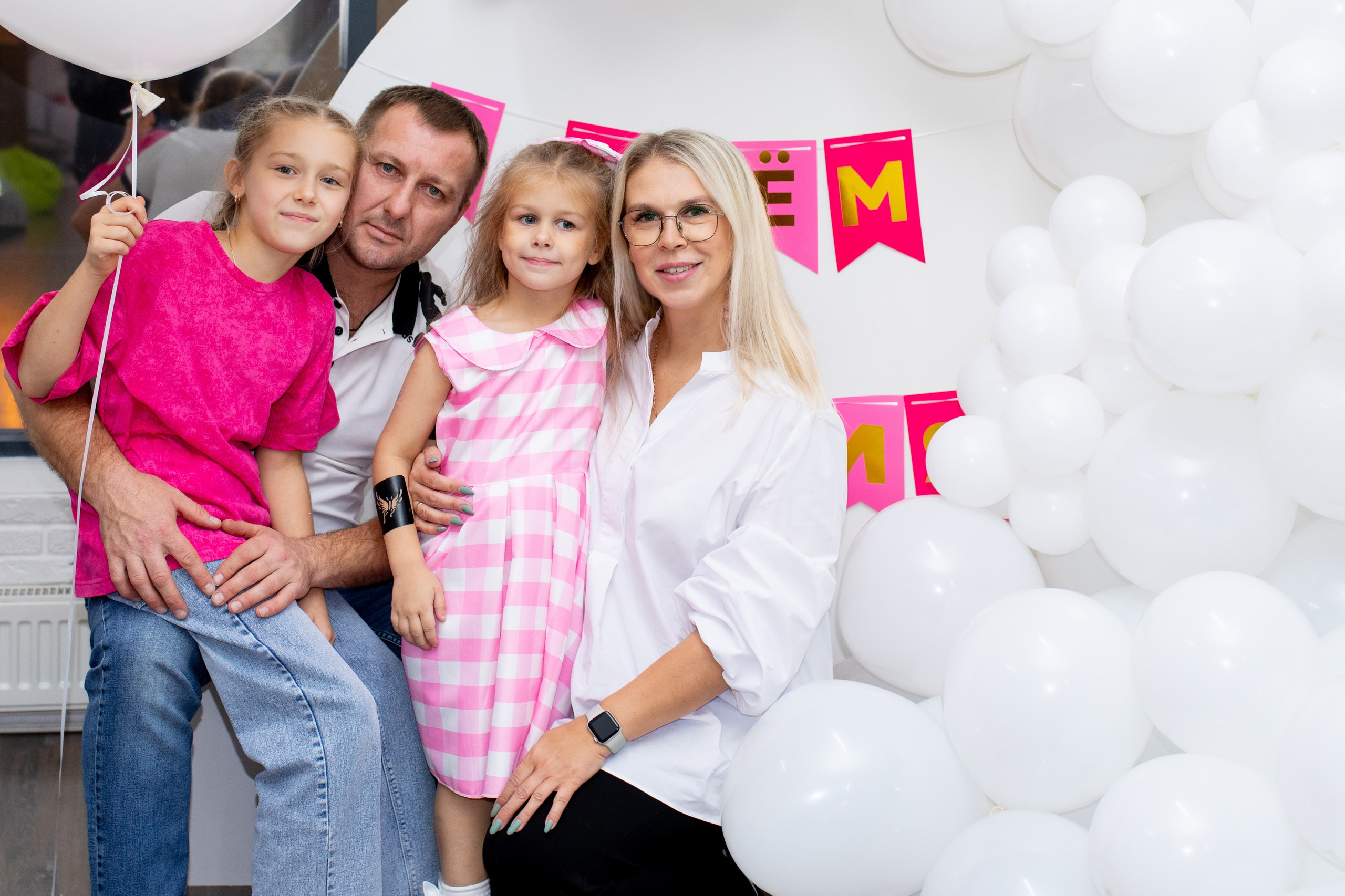 День рождения в стиле Барби. Лофт «Облака». Фотограф в Новосибирске Ася Зверева