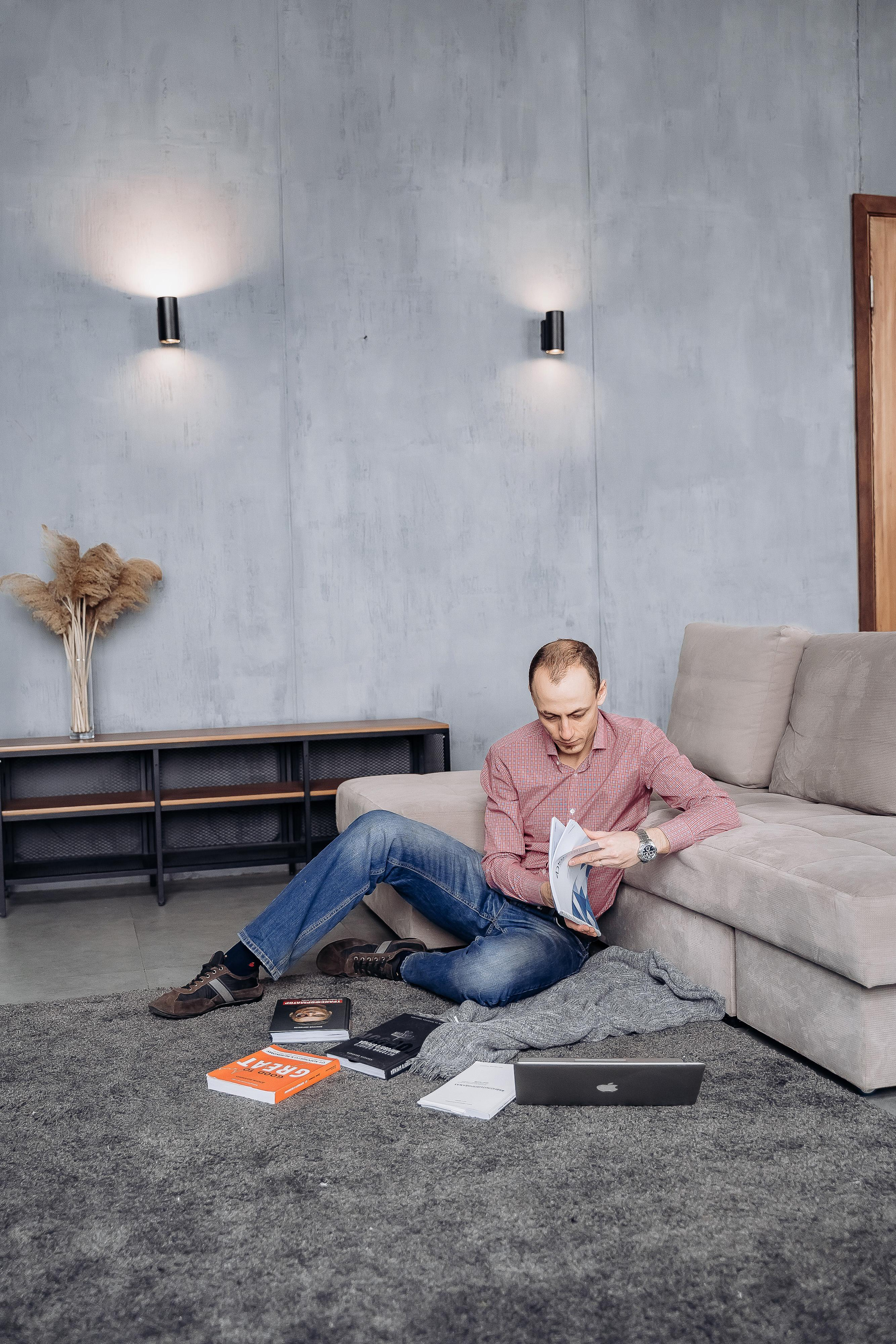 Бизнес фотосессия для бизнес тренера Дениса