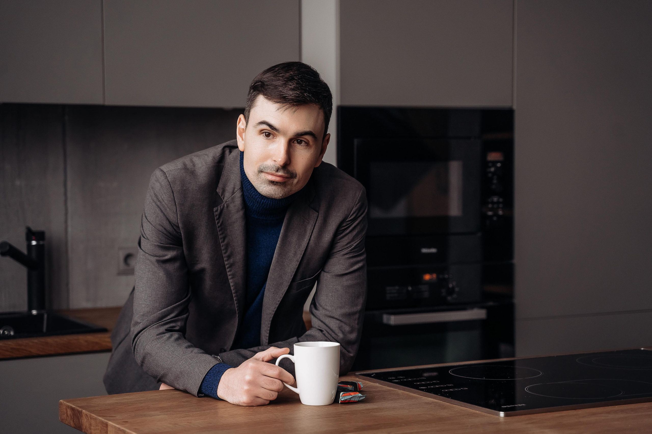 Бизнес фотосессия мужчины, фотосессия для психолога в Москве