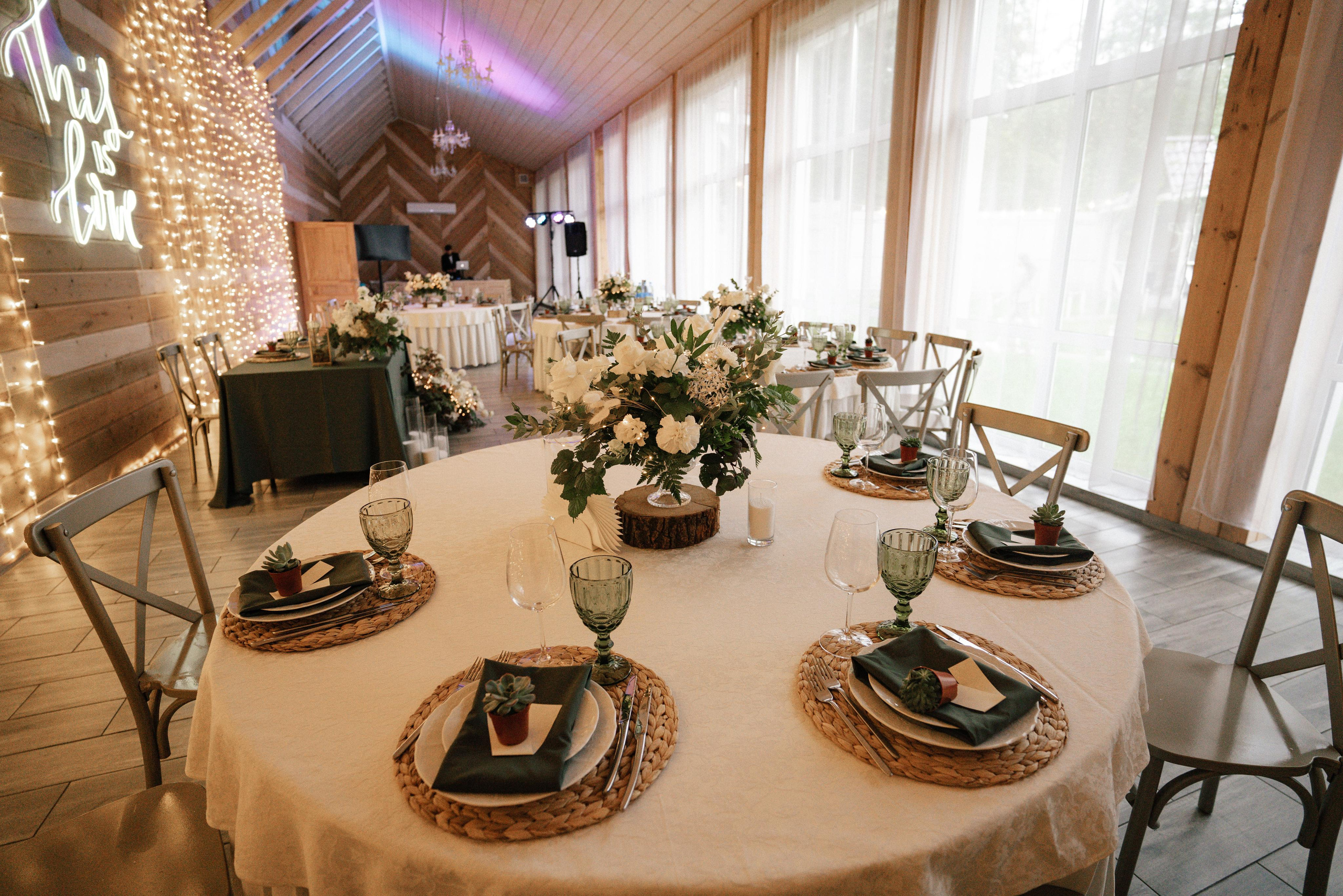 Свадебный декор, Лесной берег, Шишка декор