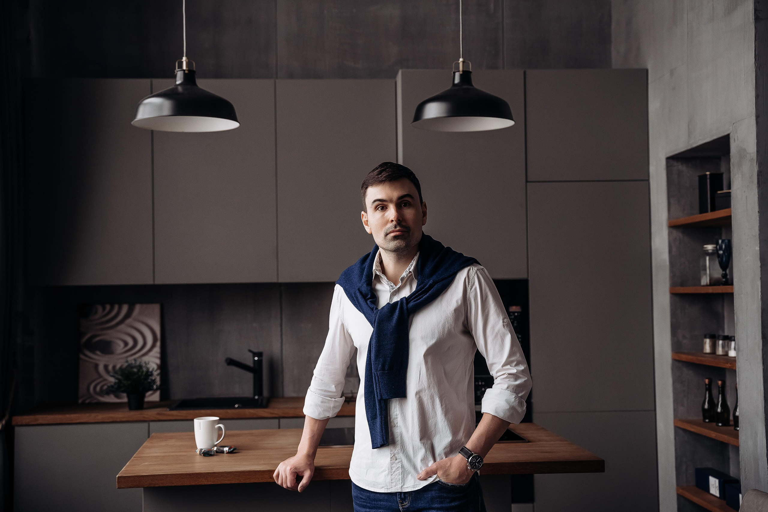 Бизнес фотосессия мужчины, фотосессия для психолога в Москве