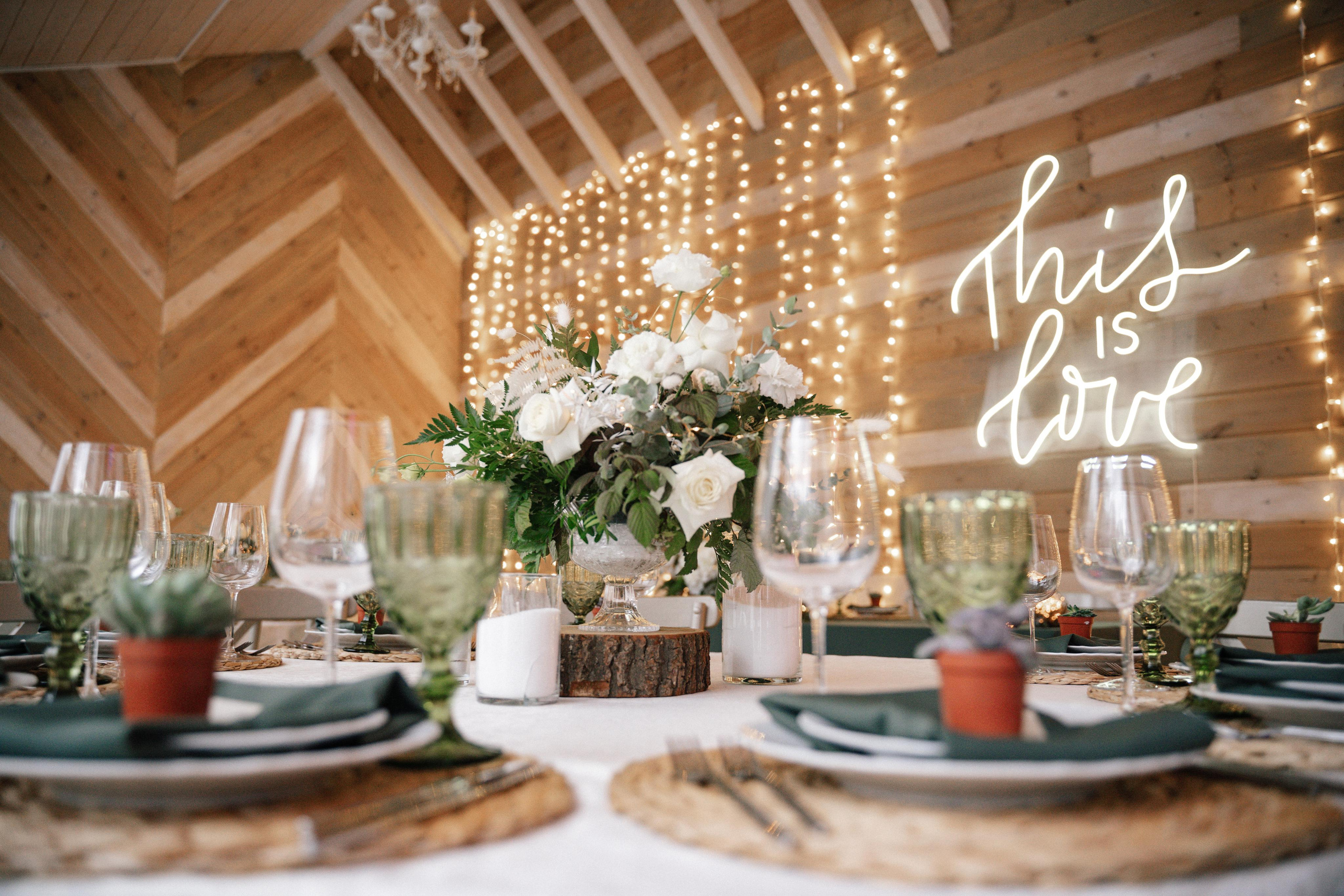 Свадебный декор, Лесной берег, Шишка декор