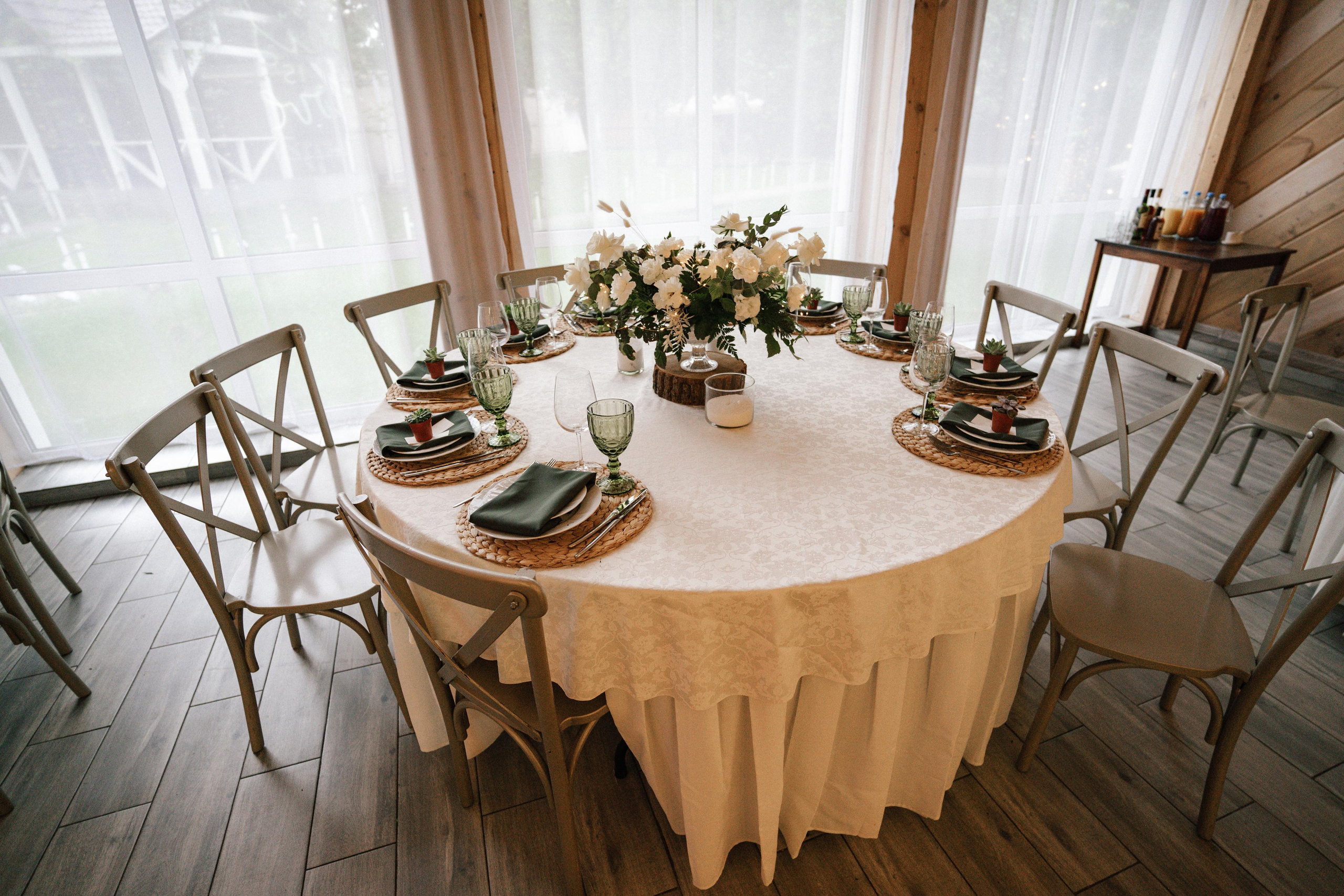 Свадебный декор, Лесной берег, Шишка декор