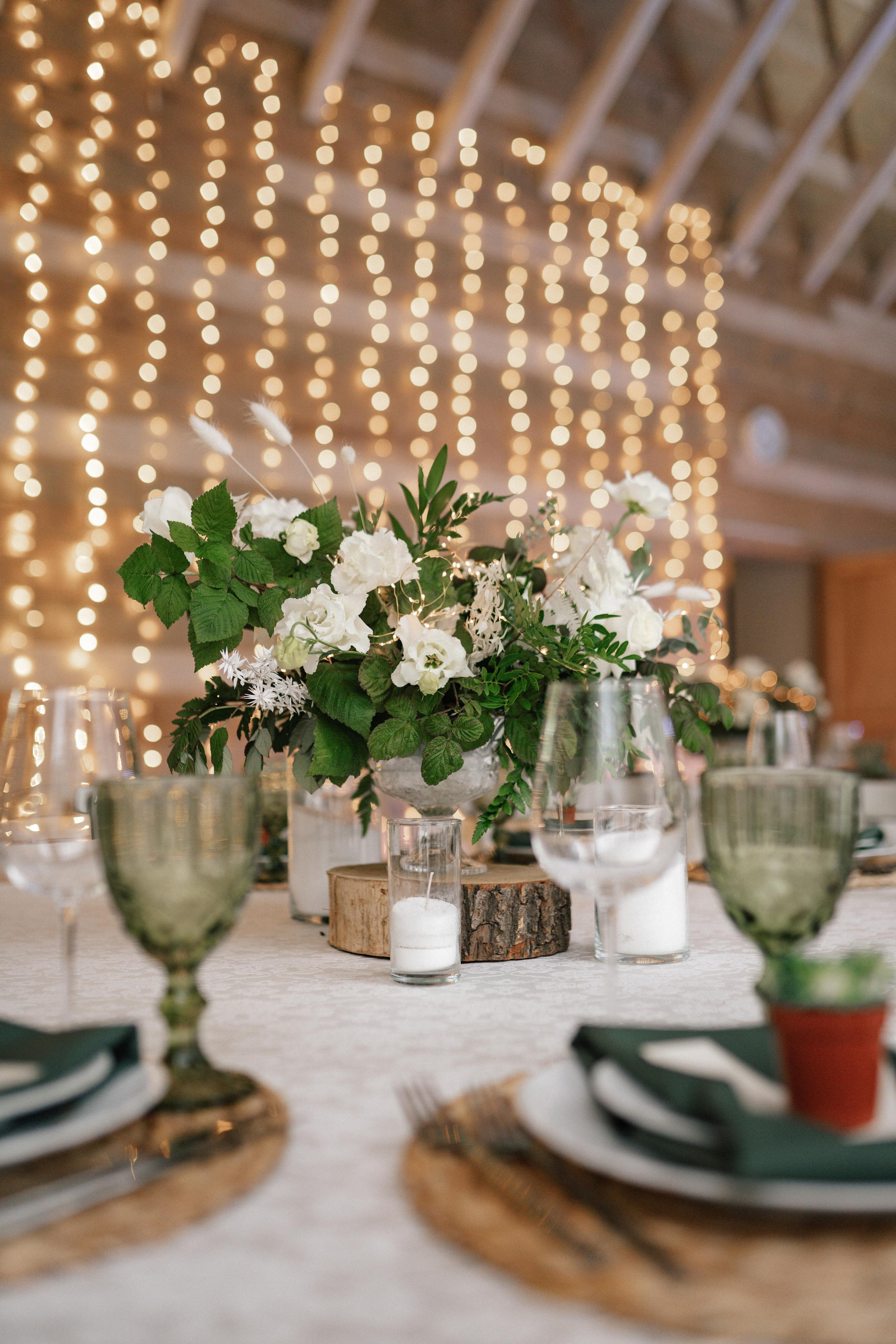 Свадебный декор, Лесной берег, Шишка декор