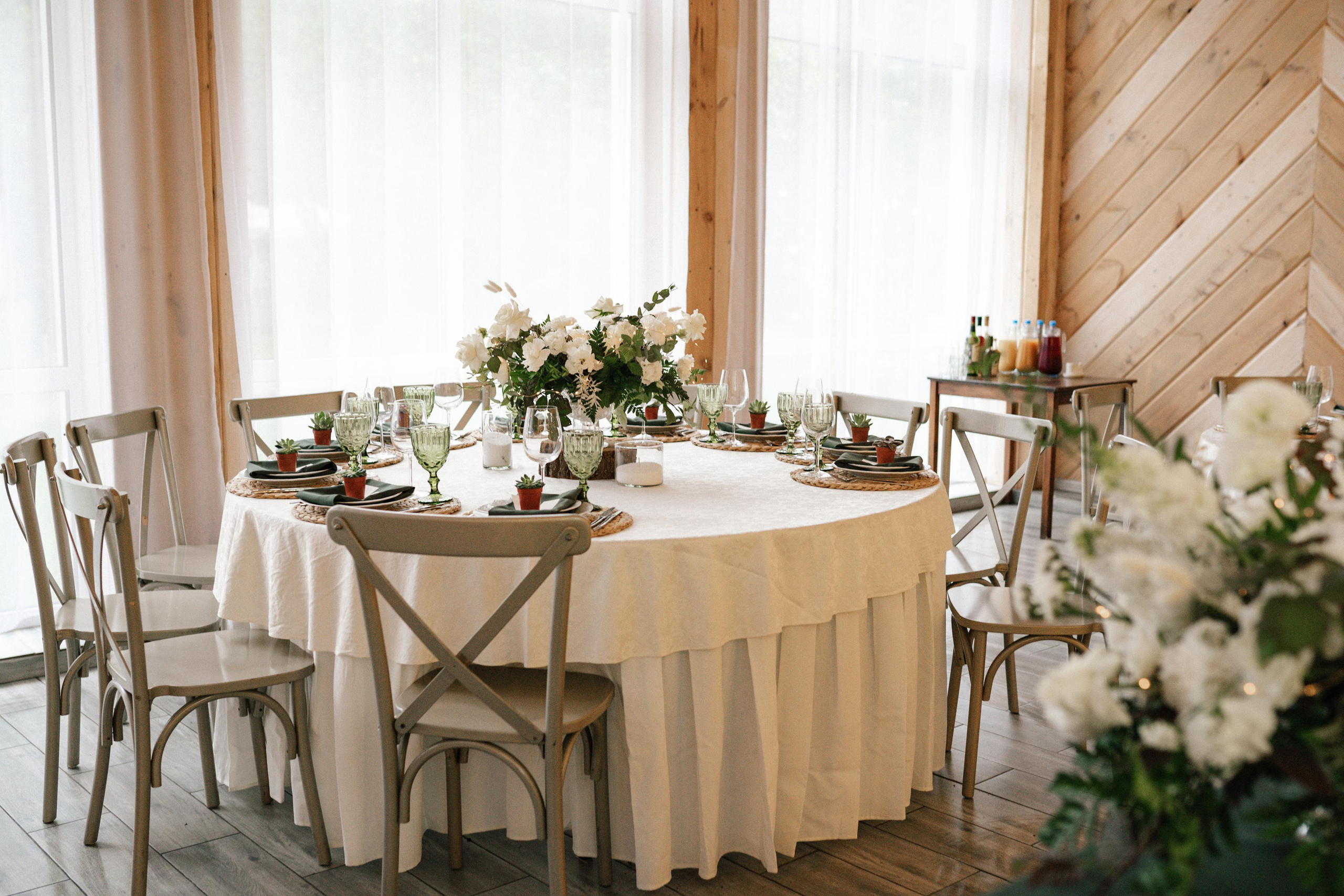 Свадебный декор, Лесной берег, Шишка декор