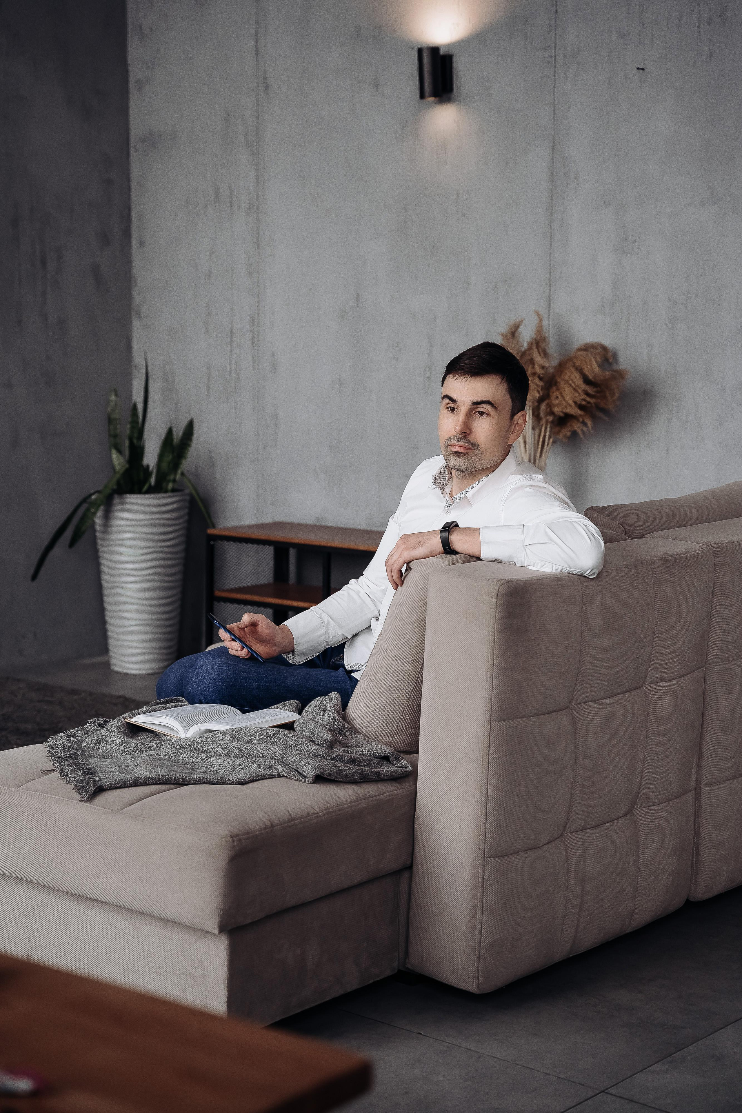 Бизнес фотосессия мужчины, фотосессия для психолога в Москве