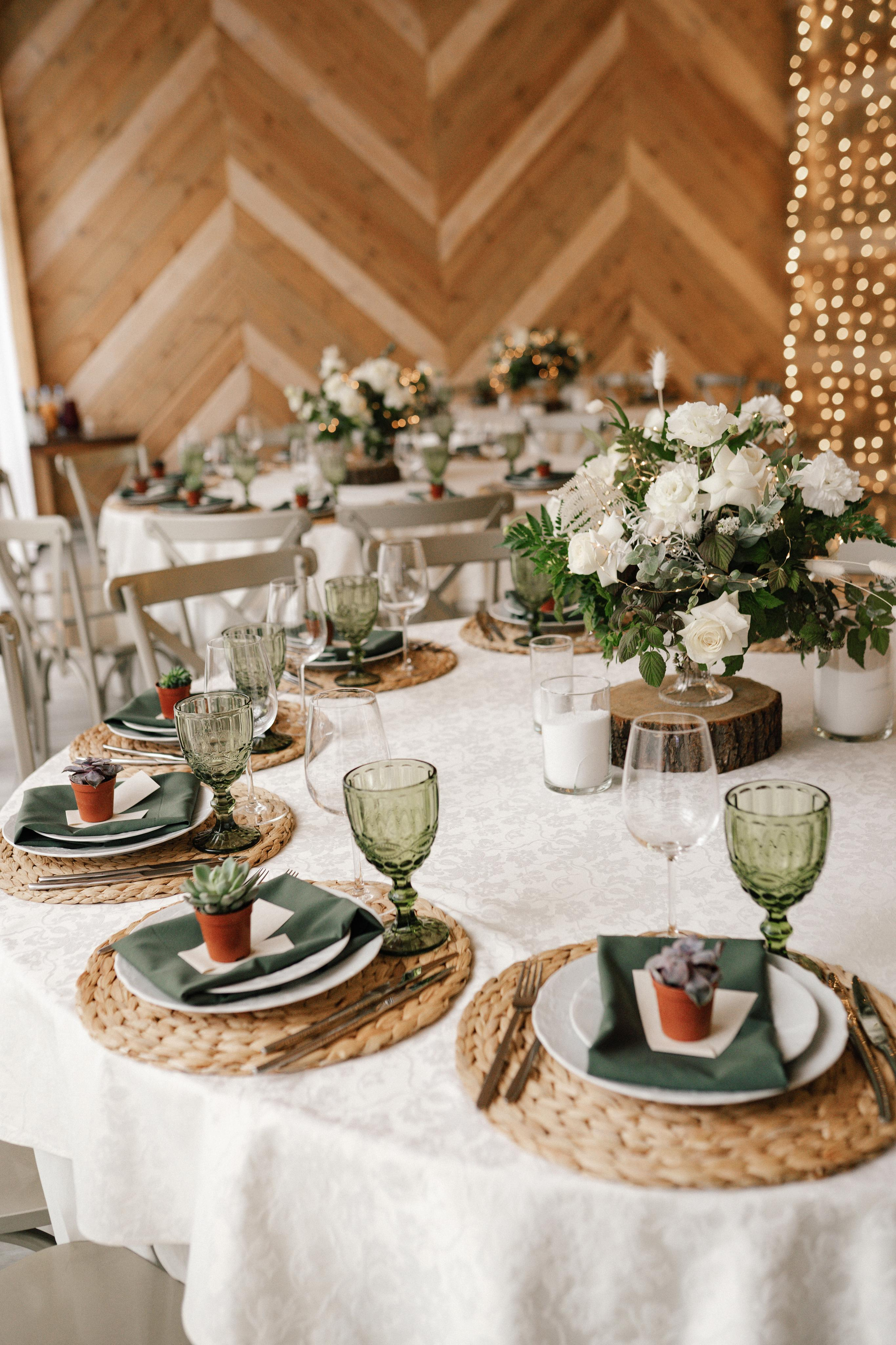 Свадебный декор, Лесной берег, Шишка декор