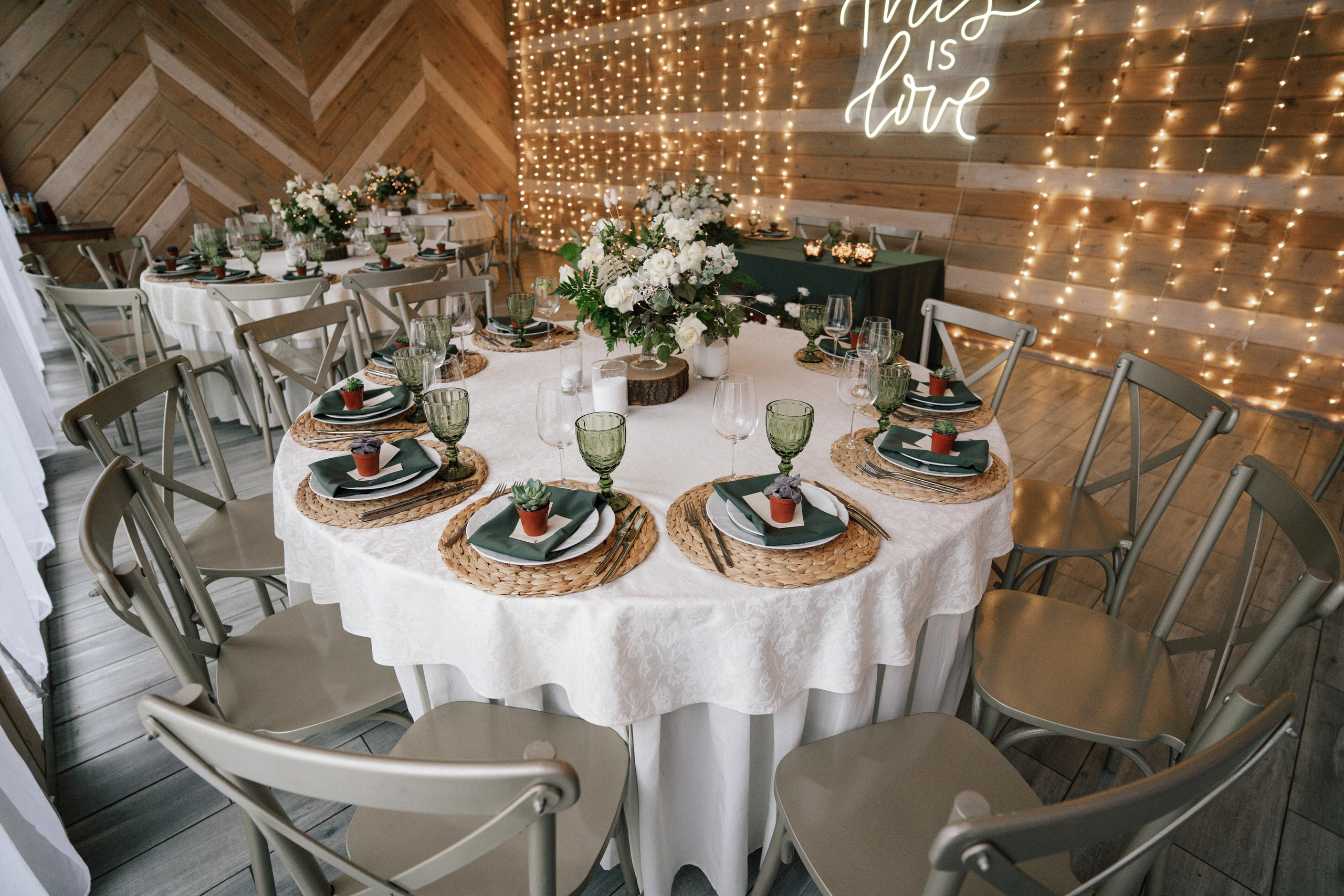 Свадебный декор, Лесной берег, Шишка декор