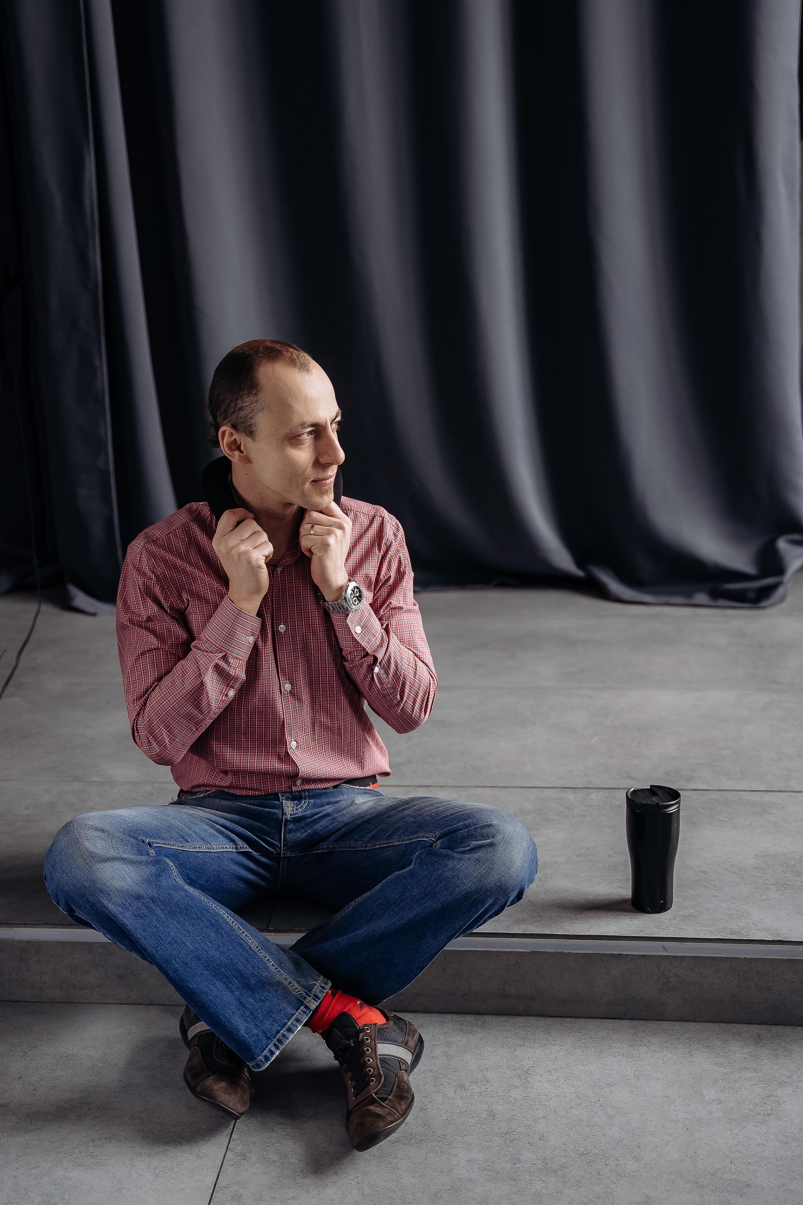 Бизнес фотосессия для бизнес тренера Дениса