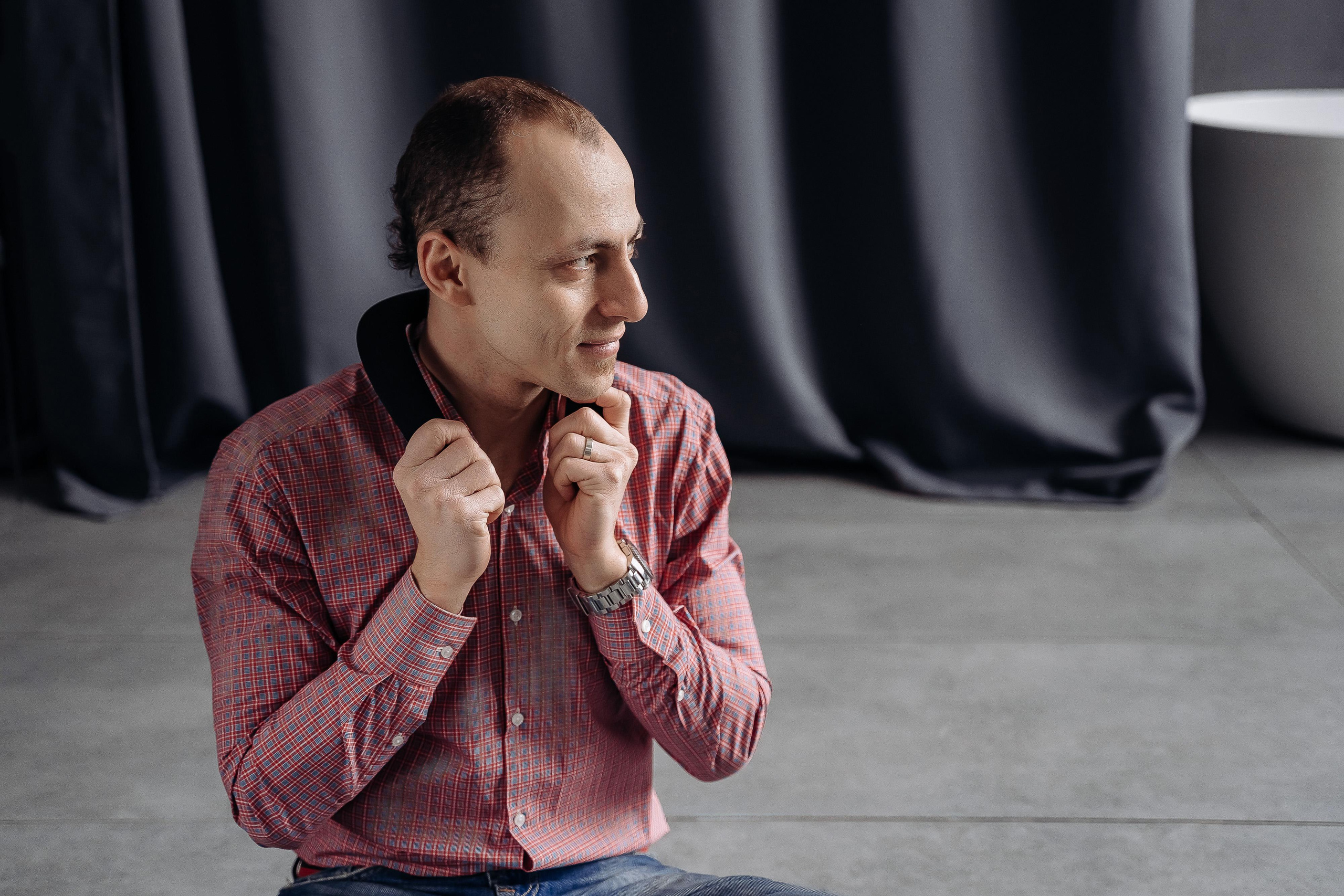 Бизнес фотосессия для бизнес тренера Дениса