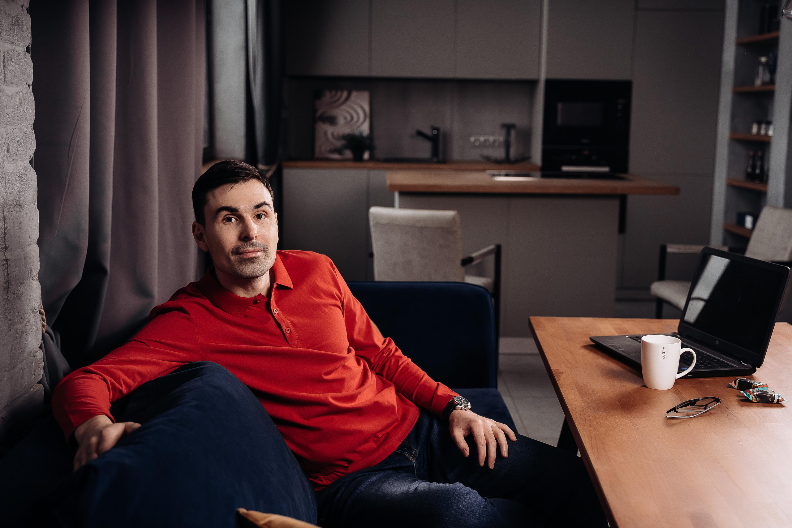 Бизнес фотосессия мужчины, фотосессия для психолога в Москве