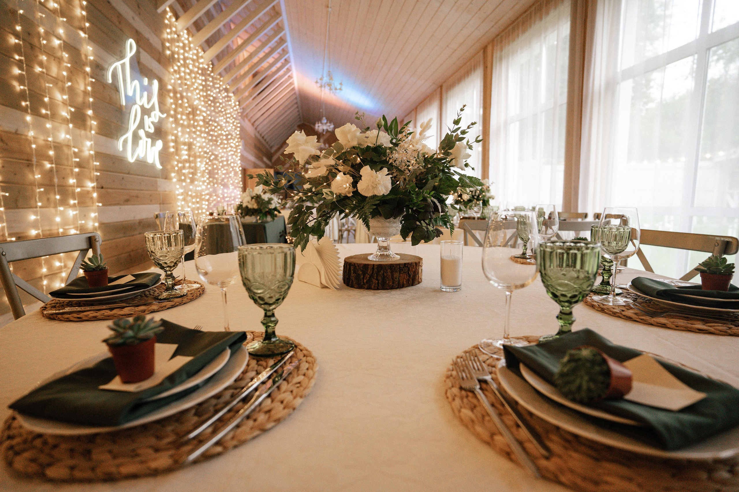 Свадебный декор, Лесной берег, Шишка декор