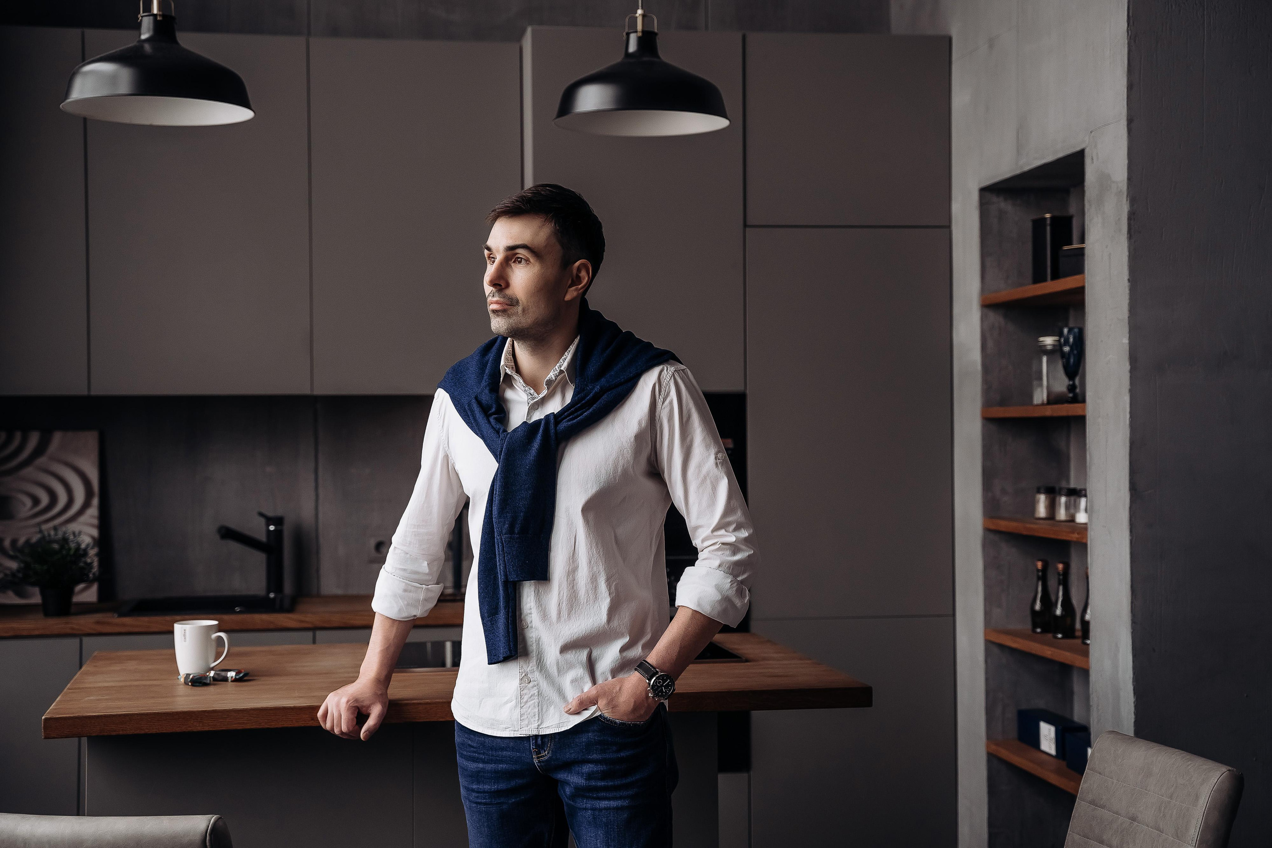 Бизнес фотосессия мужчины, фотосессия для психолога в Москве