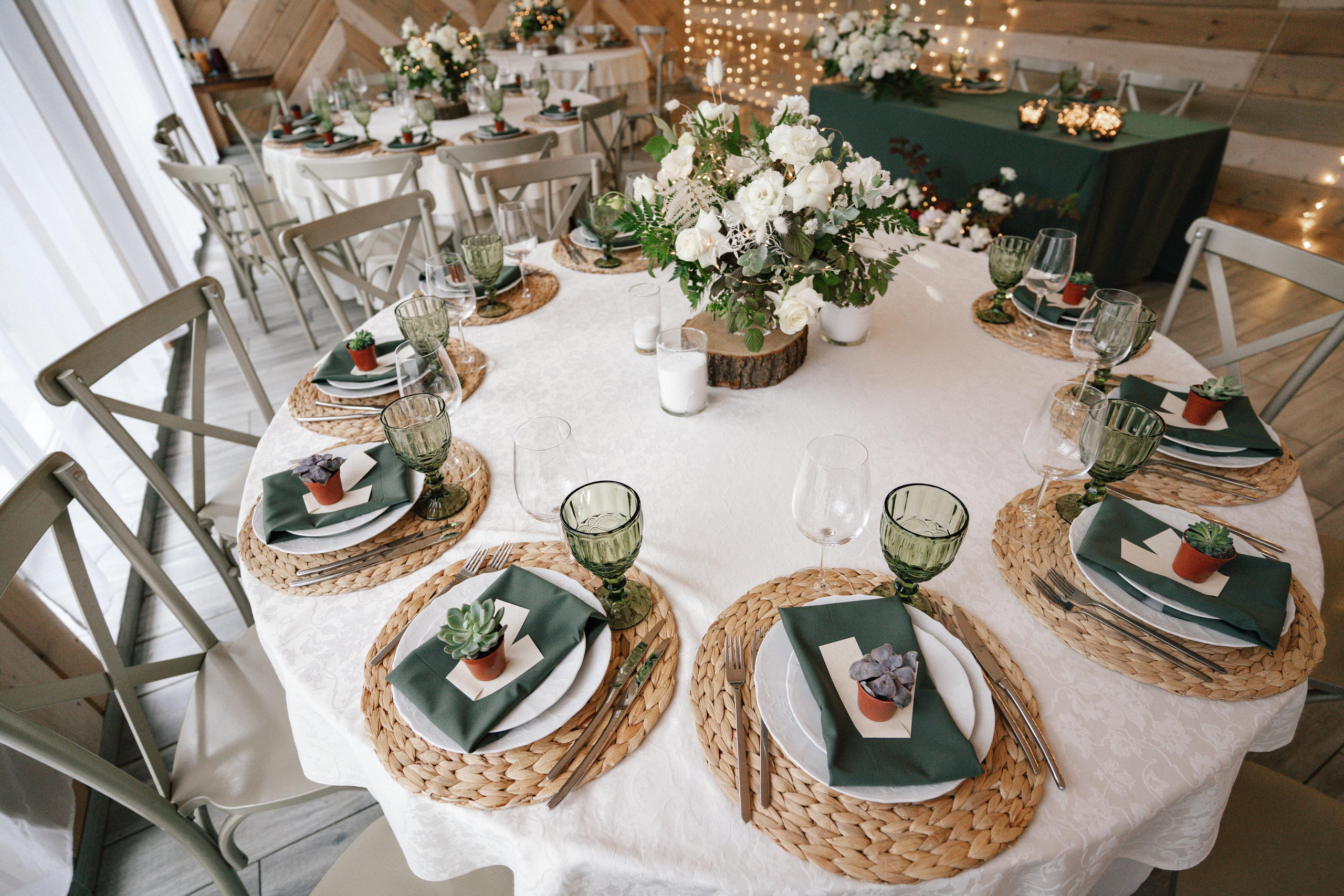 Свадебный декор, Лесной берег, Шишка декор