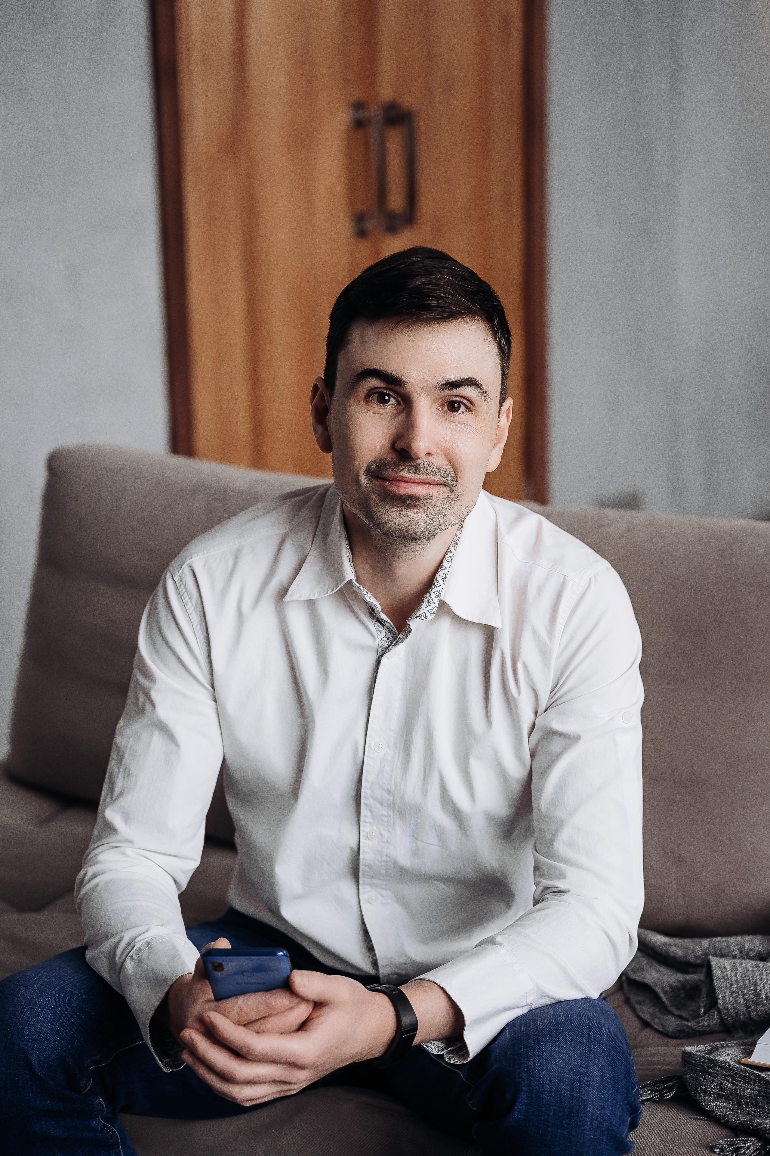 Бизнес фотосессия мужчины, фотосессия для психолога в Москве