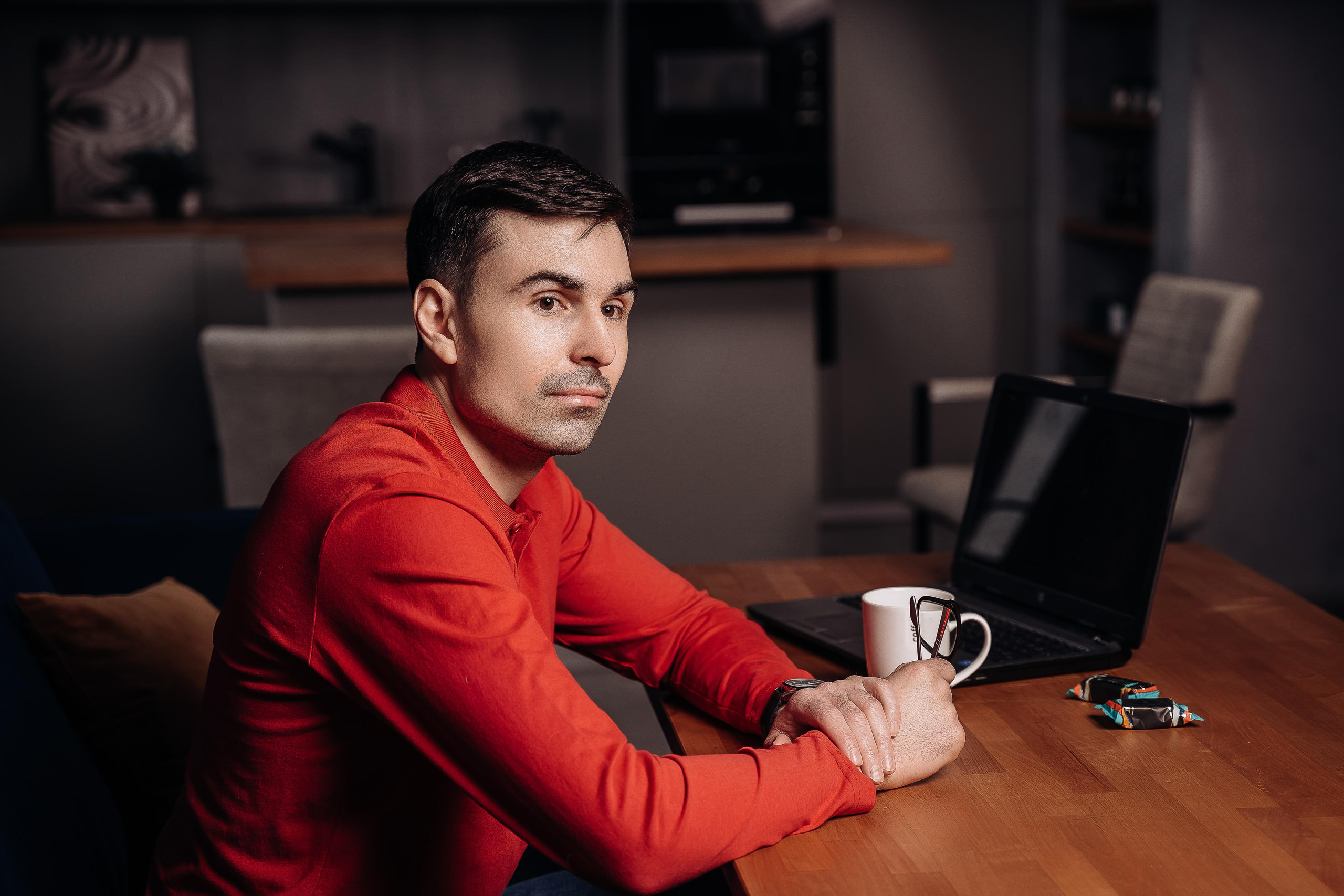 Бизнес фотосессия мужчины, фотосессия для психолога в Москве