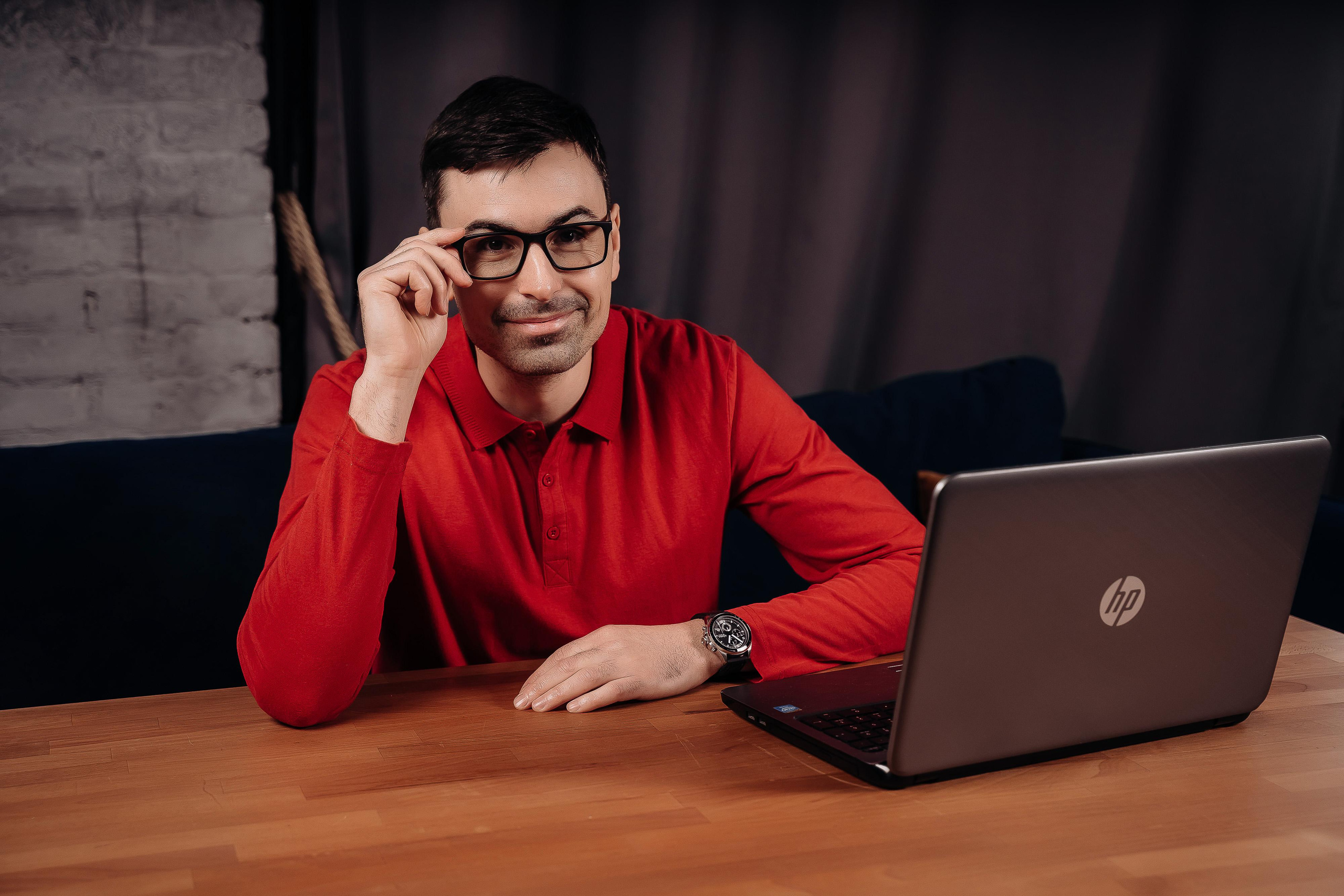 Бизнес фотосессия мужчины, фотосессия для психолога в Москве