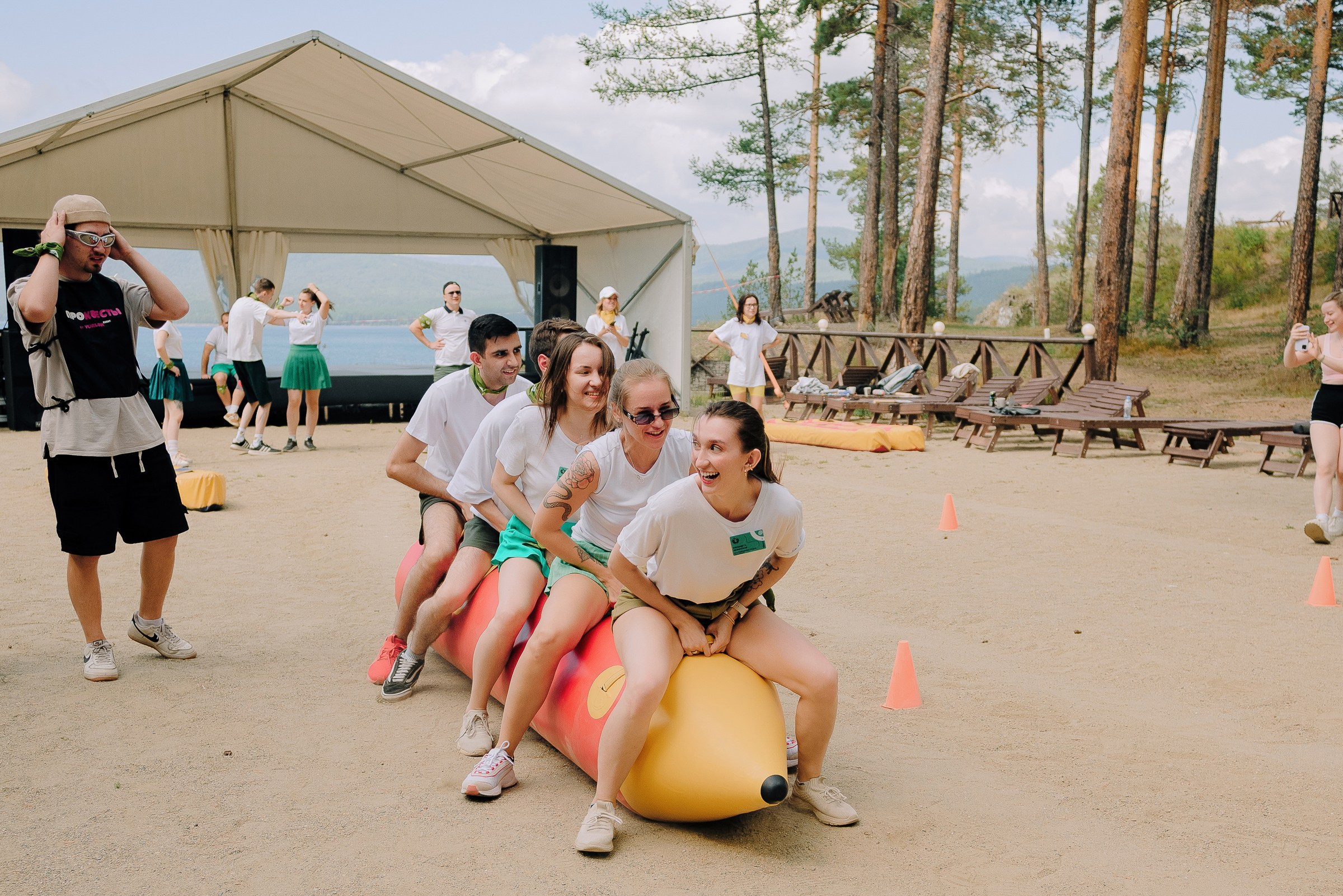 2-х ДНЕВНЫЙ КОРПОРАТИВ В СТИЛЕ ЛАГЕРНОЙ СМЕНЫ НА ТУРГОЯКЕ. Репортажный фотограф Зуев Роман г. Челябинск
