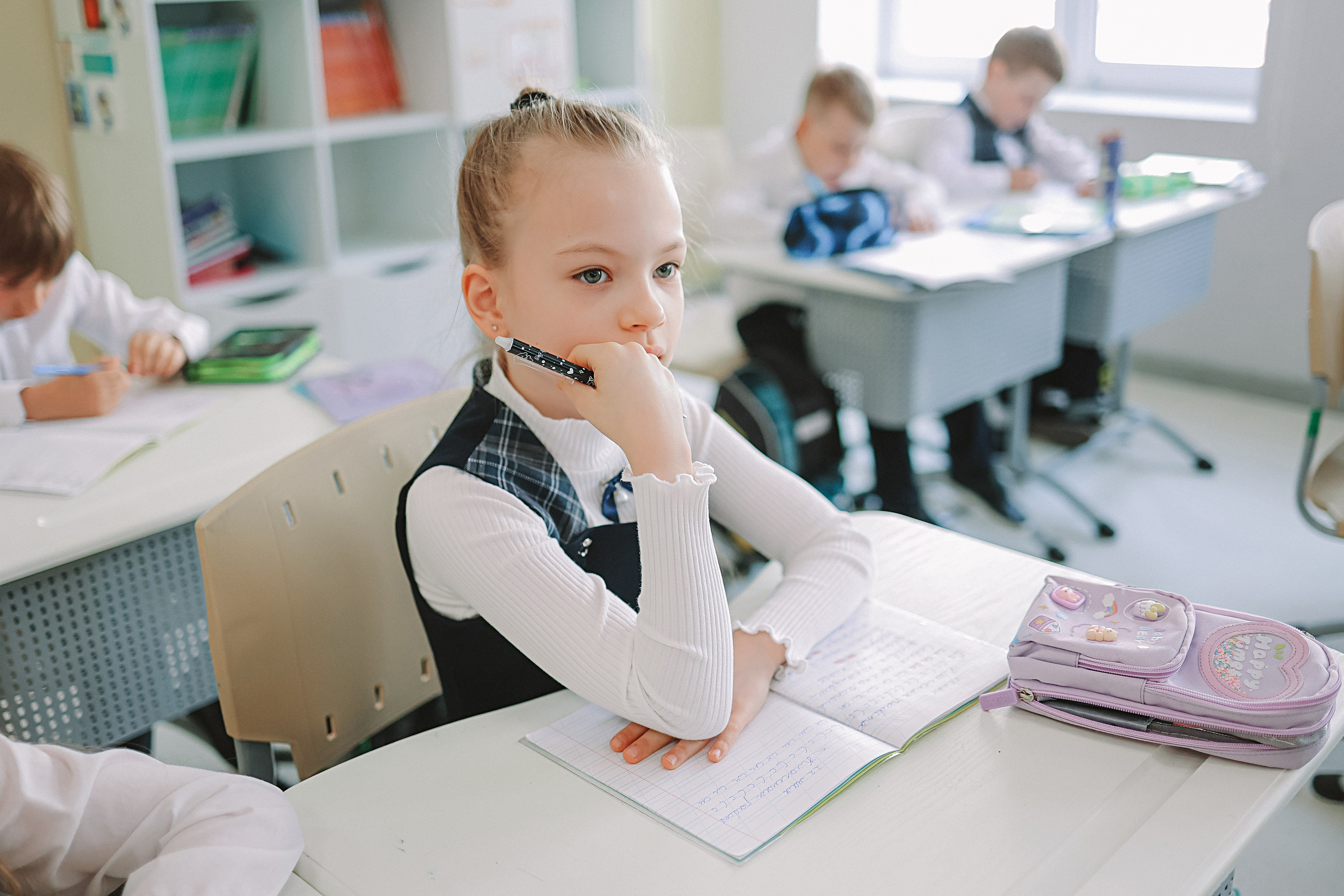 Один день в школе 1 класс. Семейный фотограф Тюмень, фотограф на роды Салмина Мария