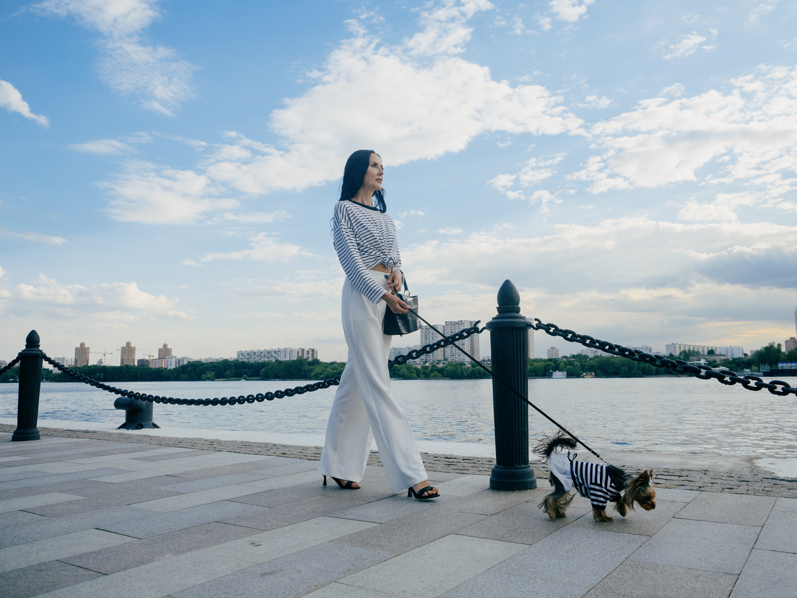 Фотопрогулка с питомцем. Маруся Машкова • Фотограф в Москве