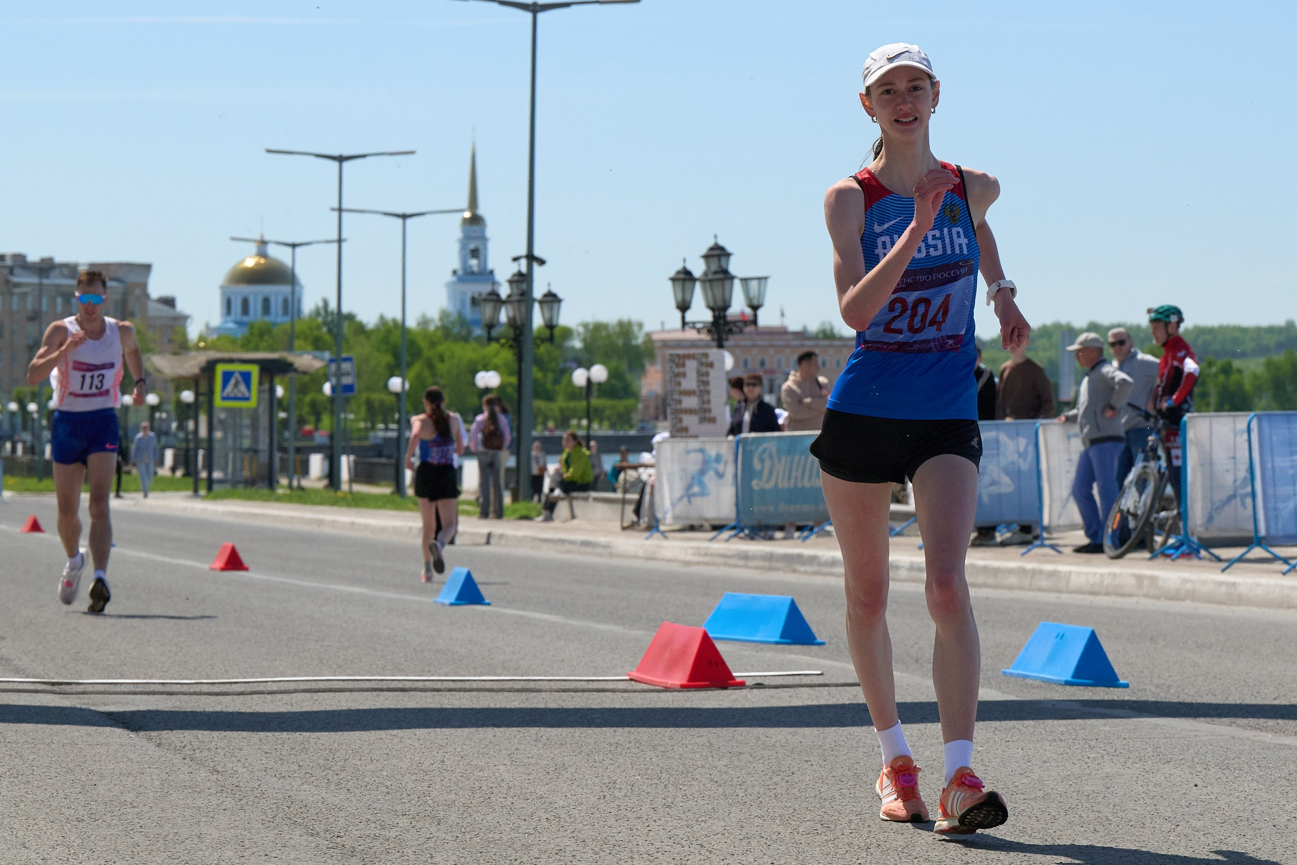 Чемпионат России по спортивной ходьбе 2025. Спортивный репортажный фотограф в Ижевске Сергей Мерзляков
