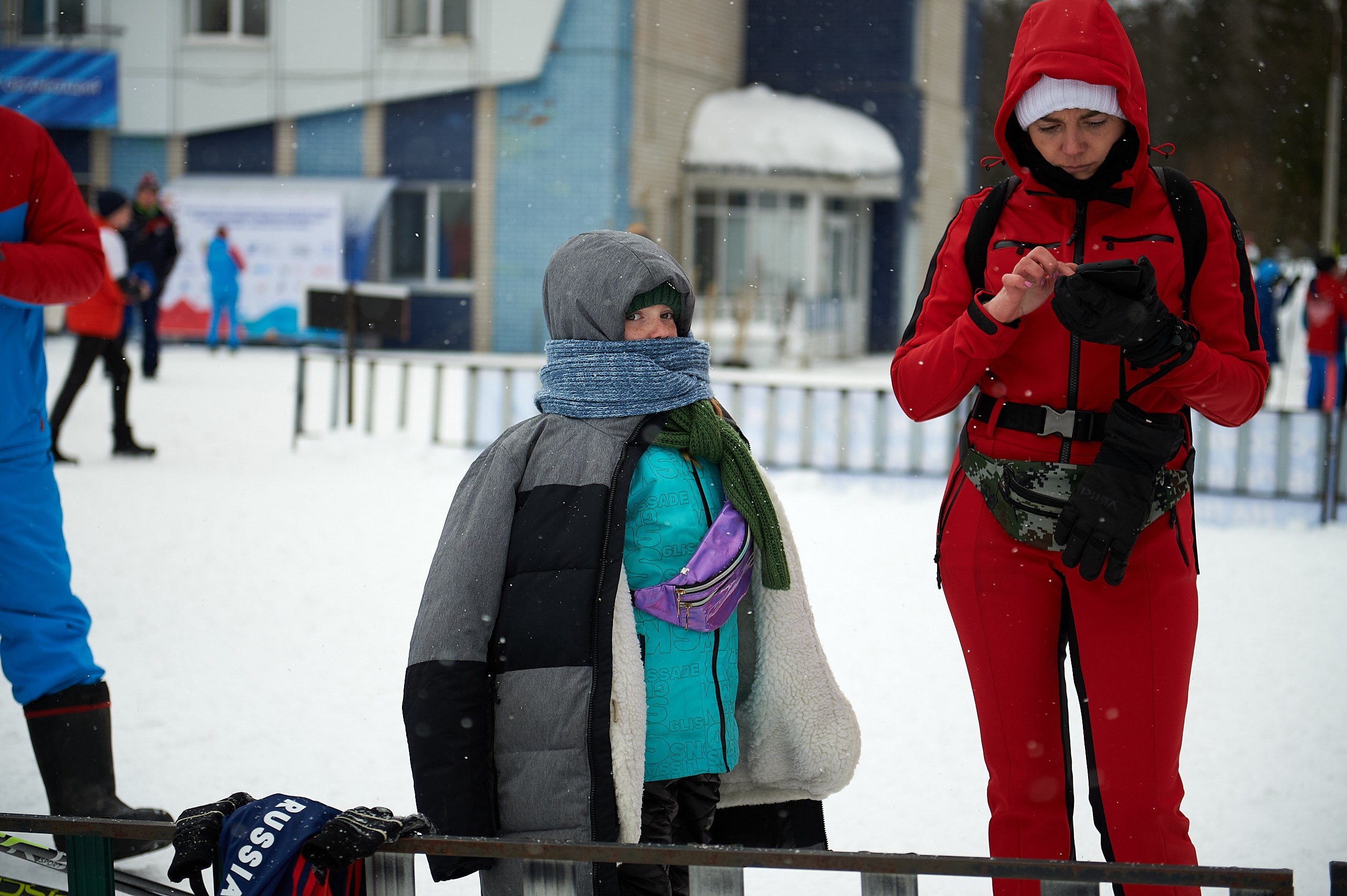 Всероссийские соревнования по лыжным гонкам «Пионерская правда». Ижевс. Спортивный репортажный фотограф в Ижевске Сергей Мерзляков