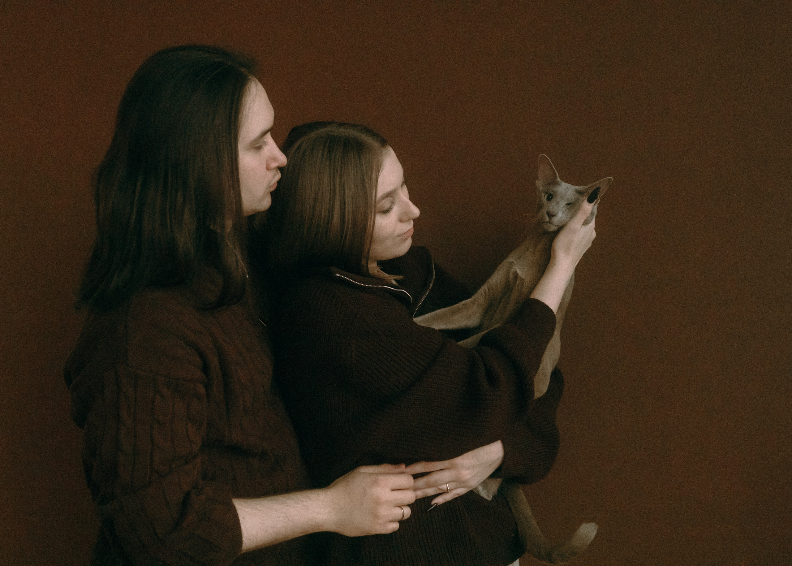 Амина, Булат и Орион. Фотограф-анималист Ксения Воробьева, Москва