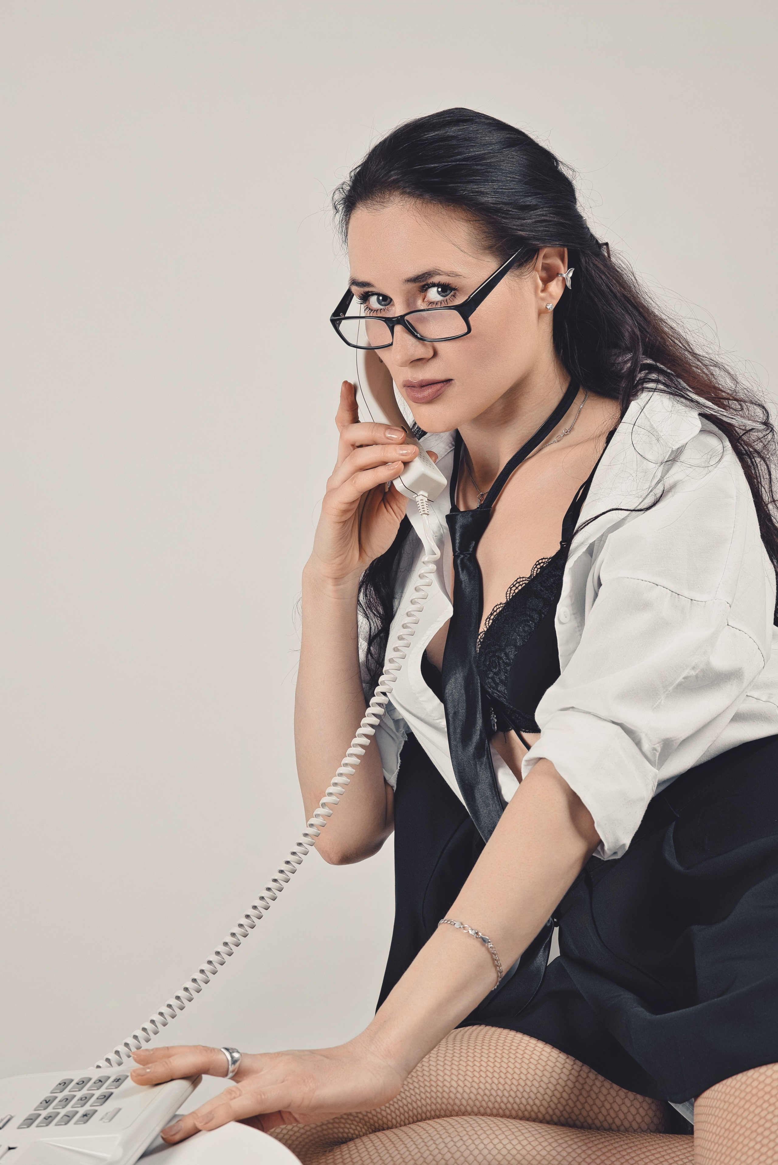 Секретарша. Фотограф Денис Кривопусков