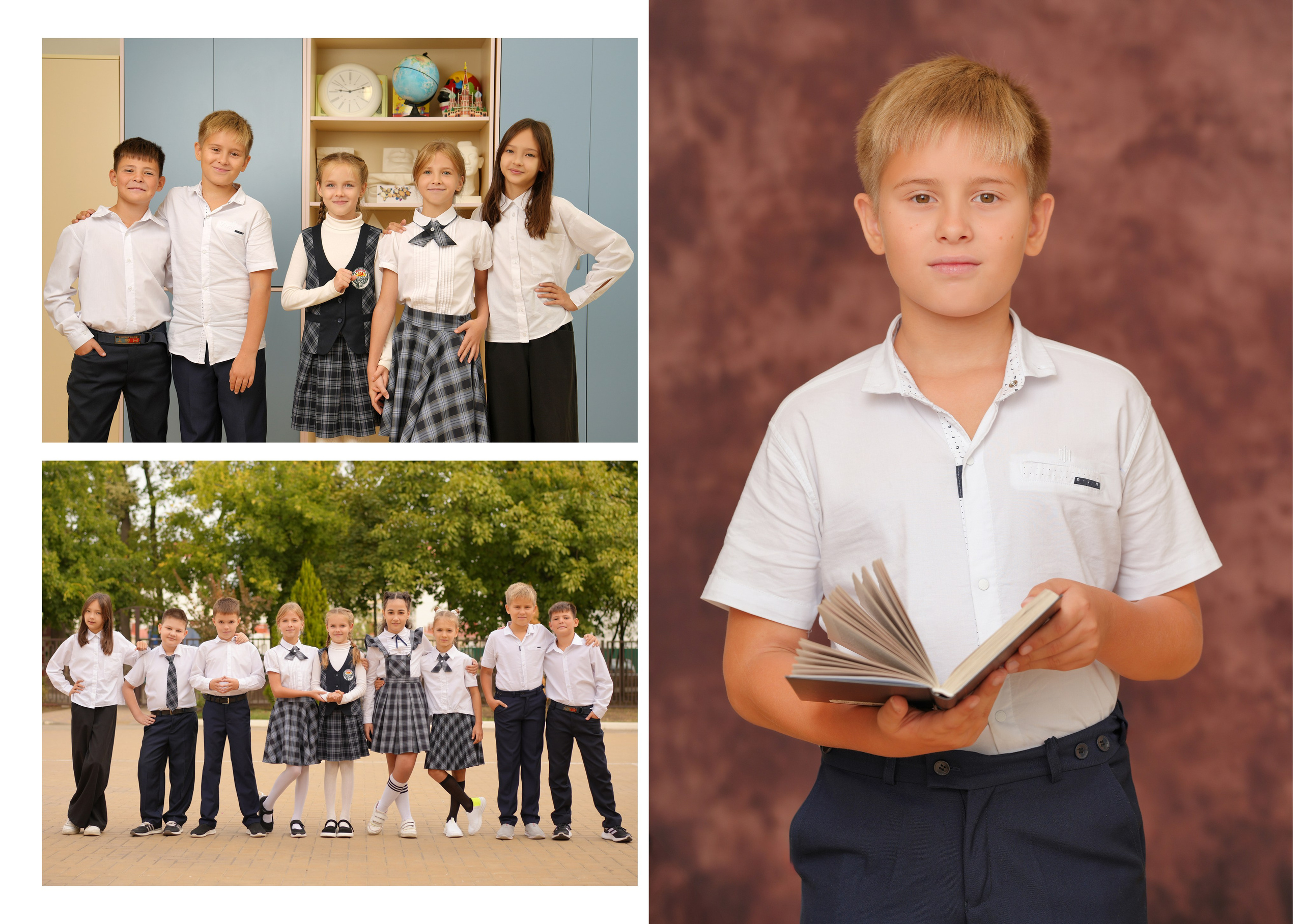 ШКОЛА 104 — 4 «В» класс. Красивый выпускной альбом в Краснодаре