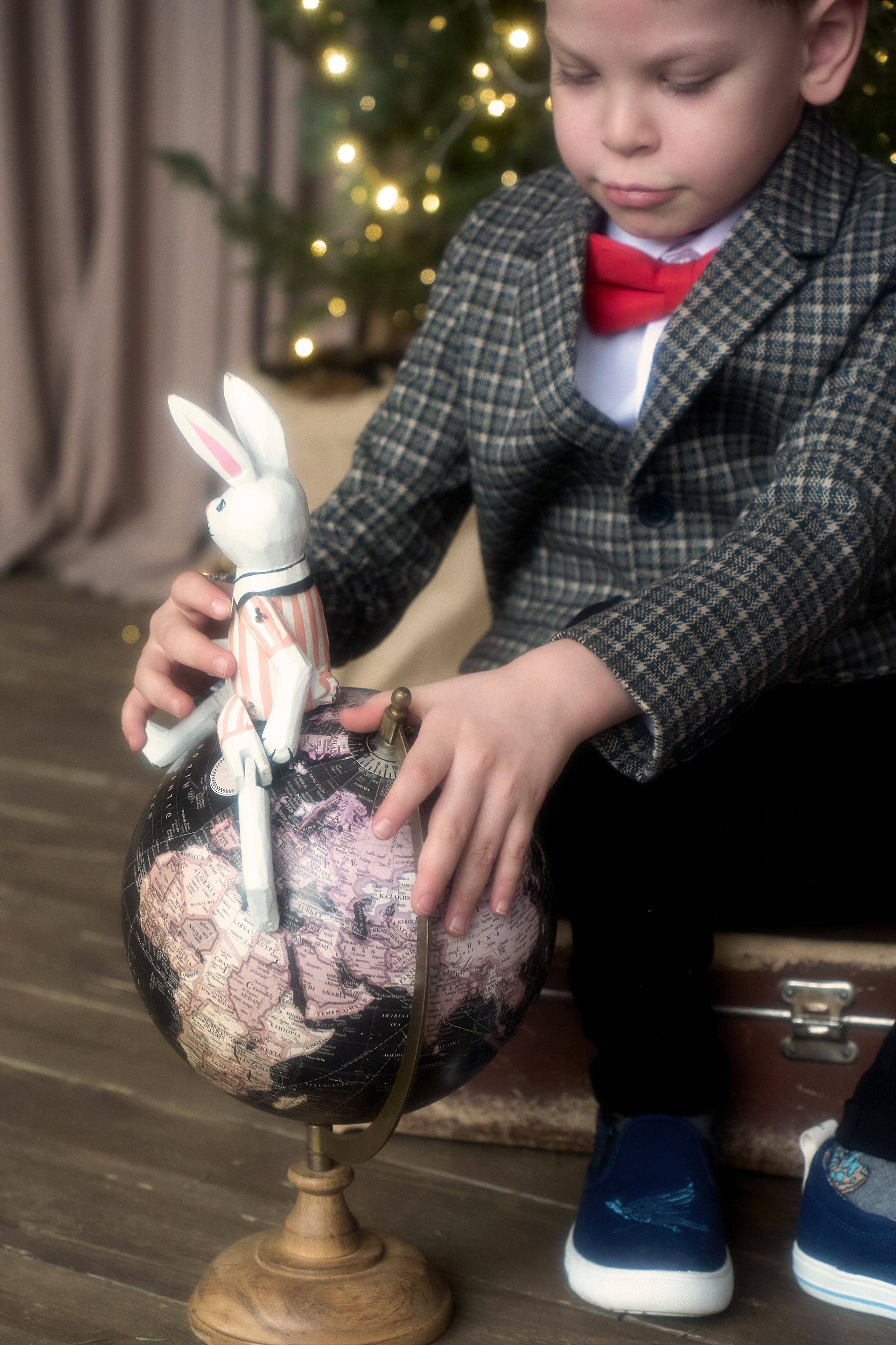 Семейная новогодняя фотосессия. Мартазова Екатерина фотограф. Екатеринбург