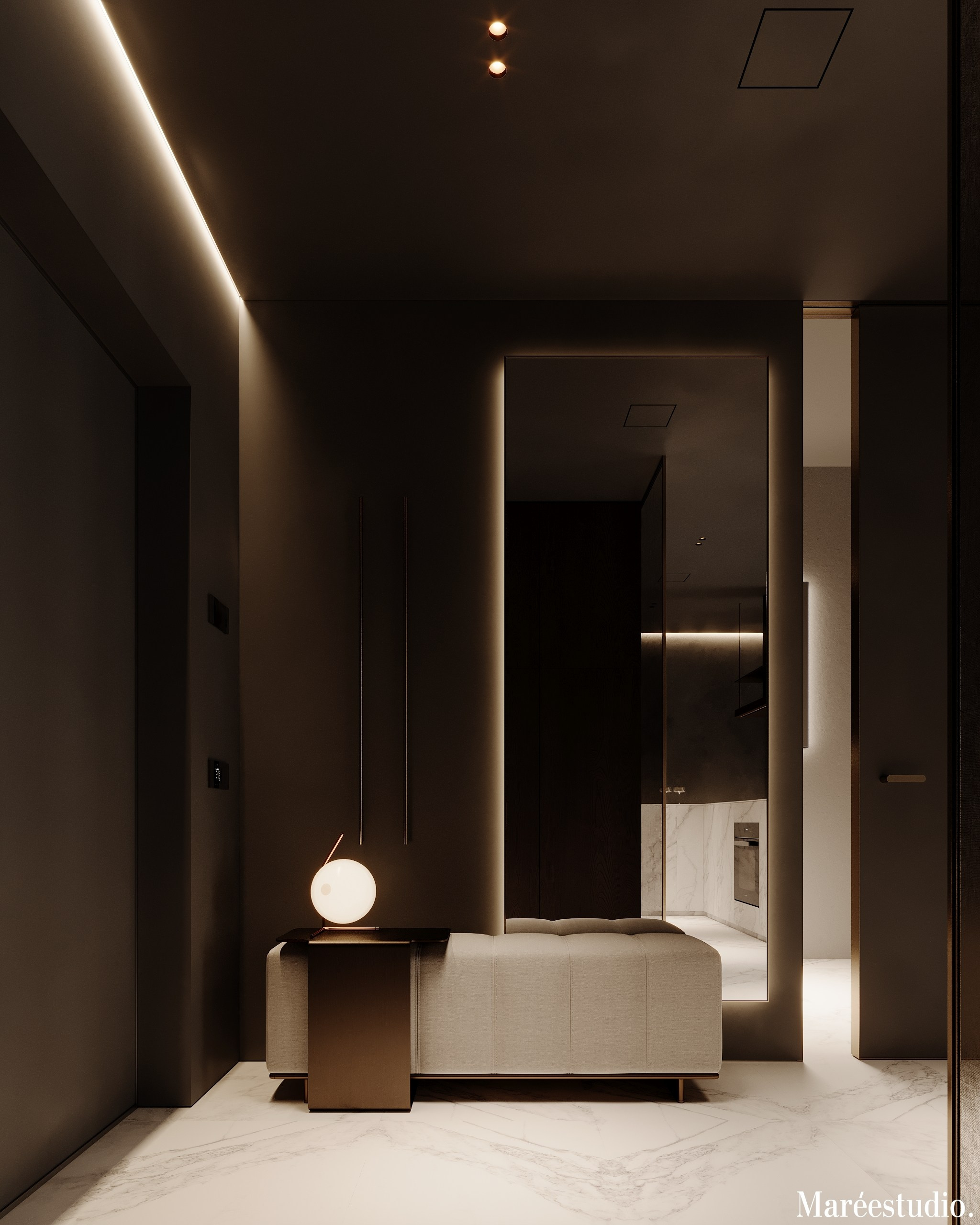 ЖК «AstraMarine » | 39 м². Mareestudio