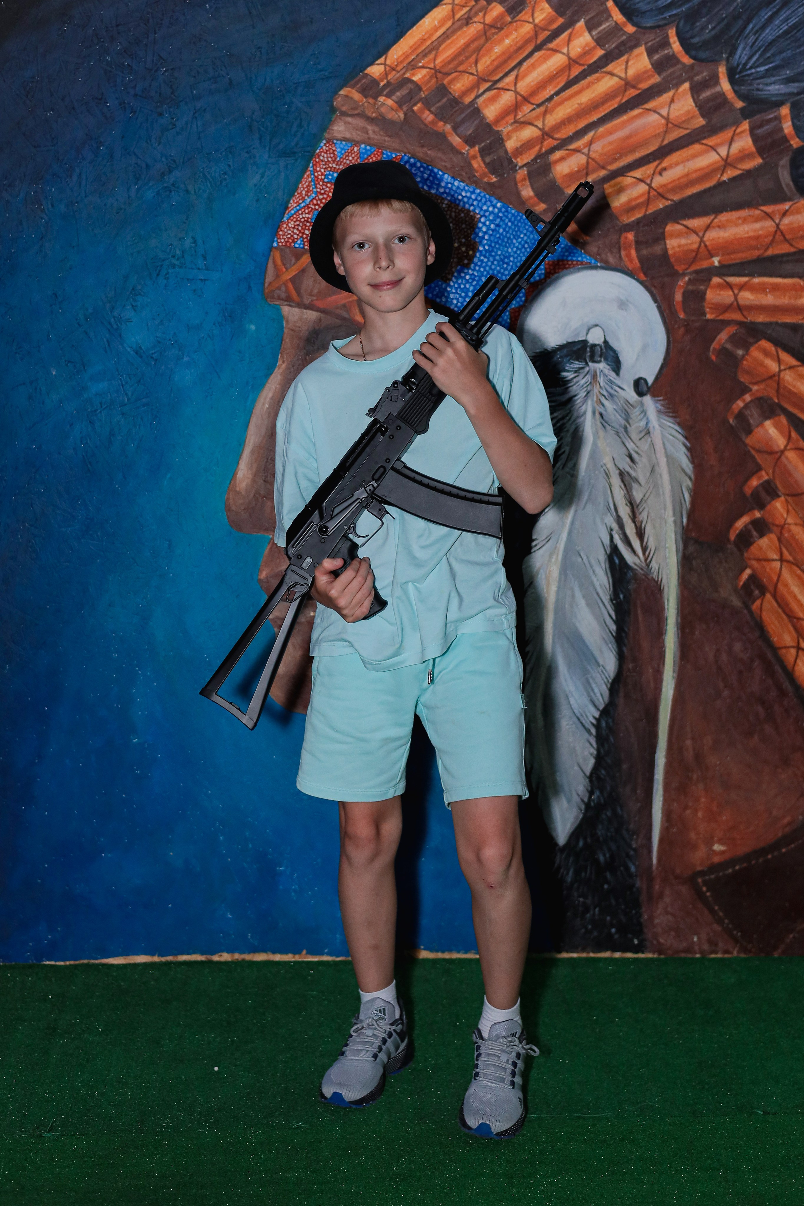 День рождение в стрелковом клубе. Фотограф Надршина Лилия