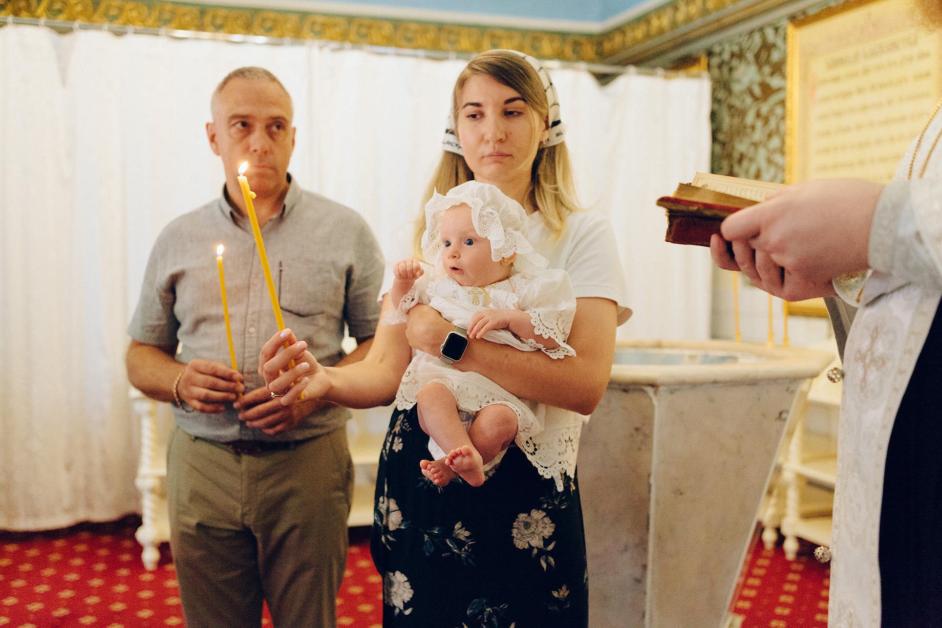 Крещение Кристины. Фотограф на венчание, крещение